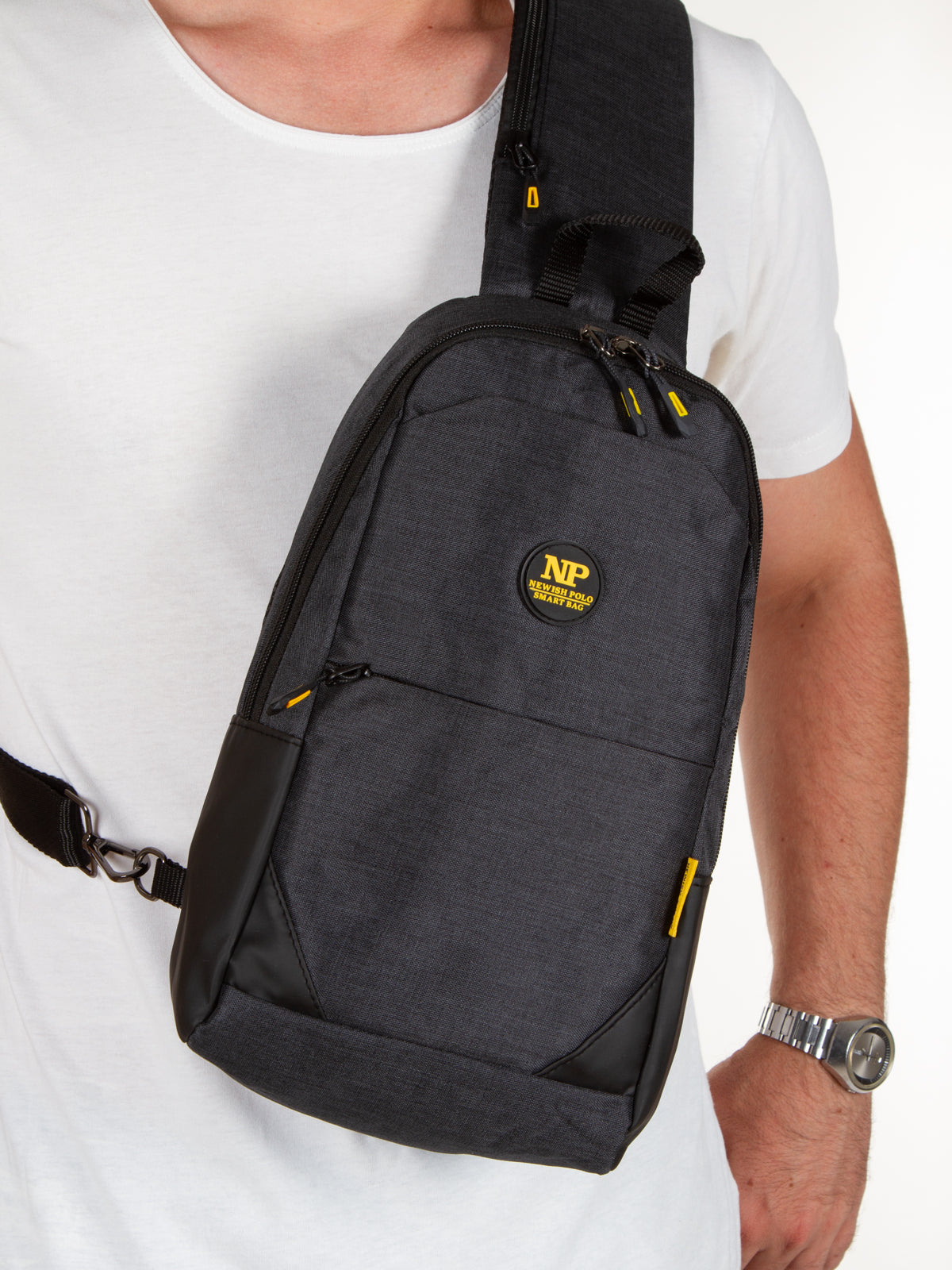 Çok Gözlü Mini Sırt Çapraz Çanta-2056