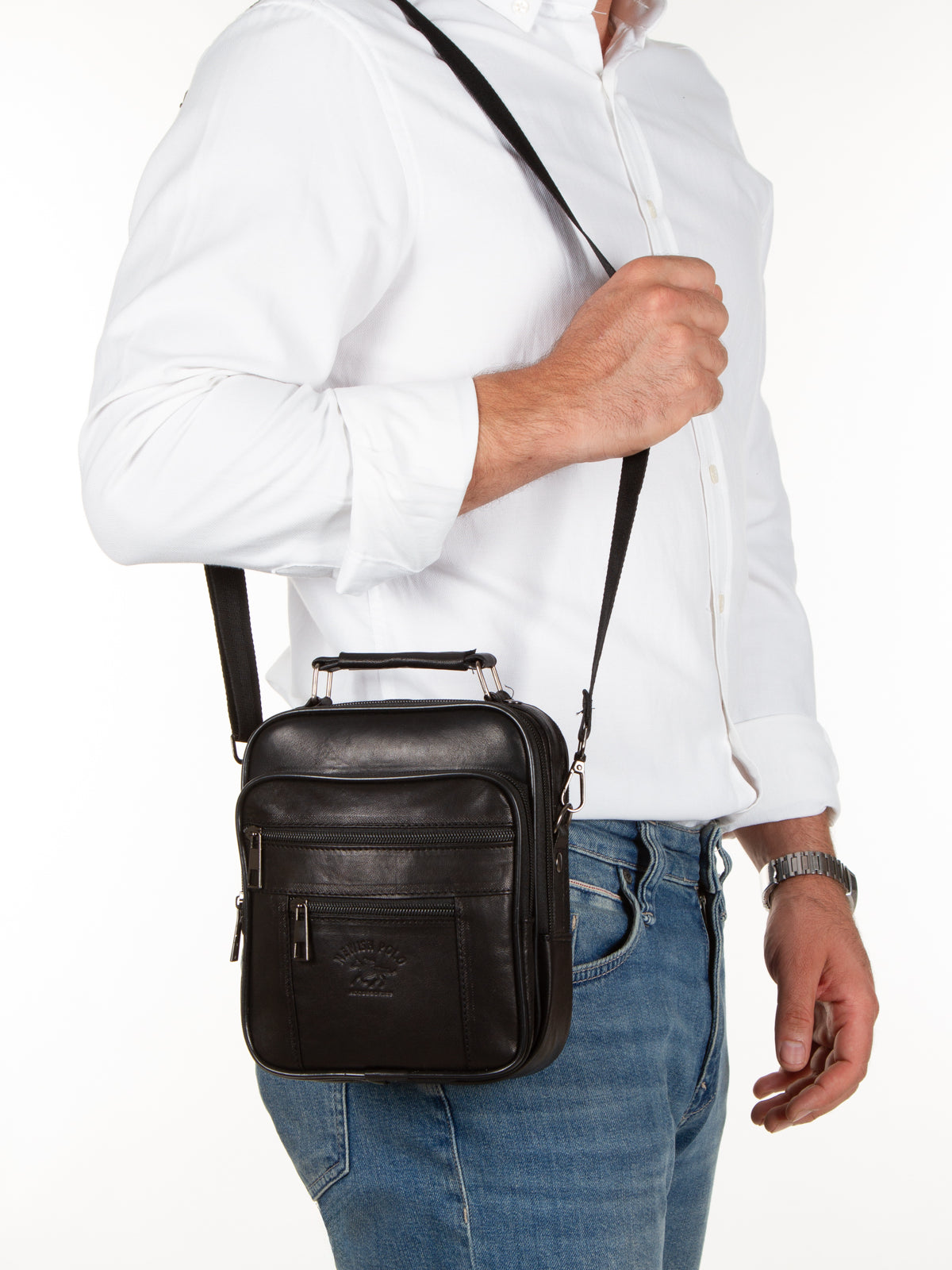 Hakiki Deri Kasalı El Ve Omuz Çantası