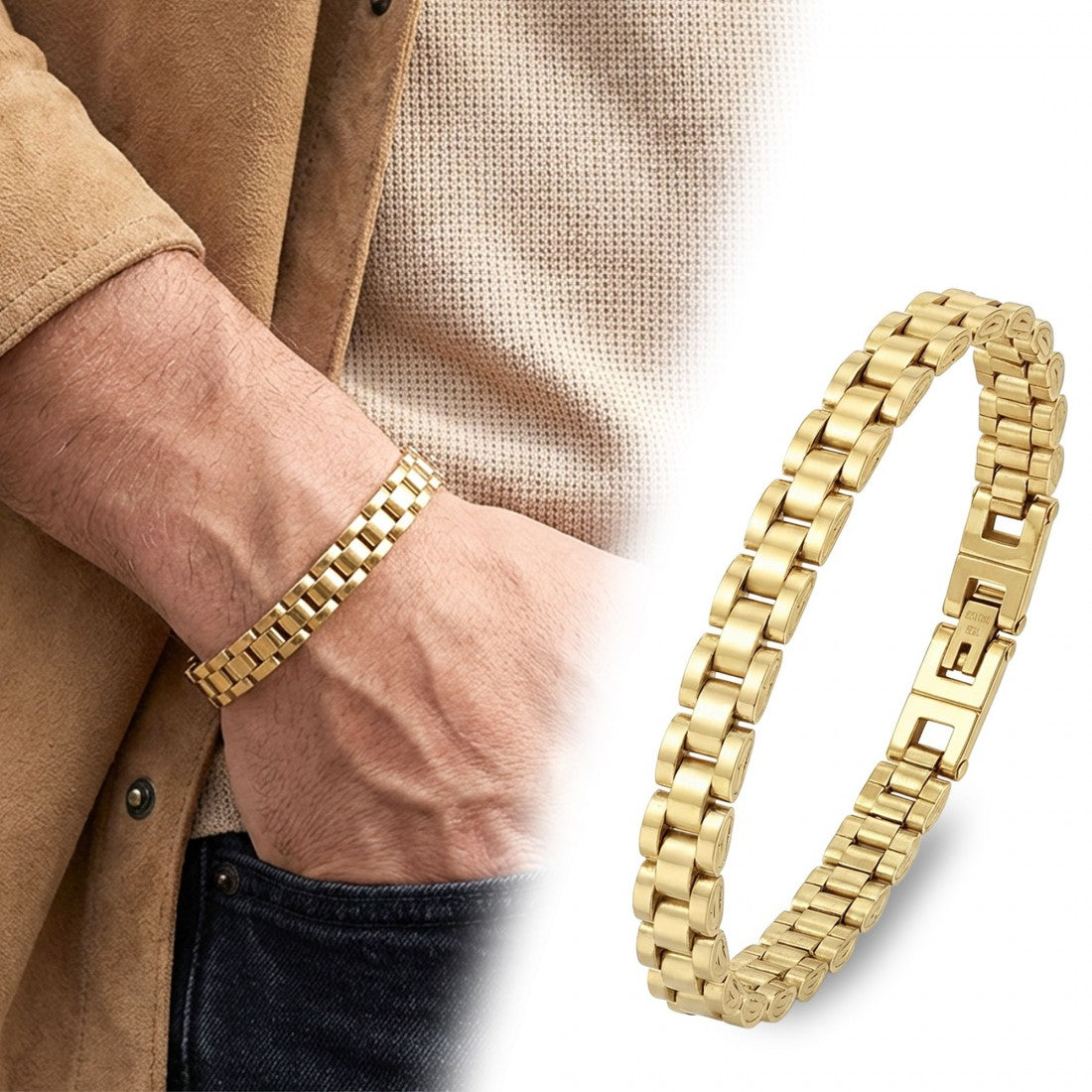 Dune Full Çelik Bileklik