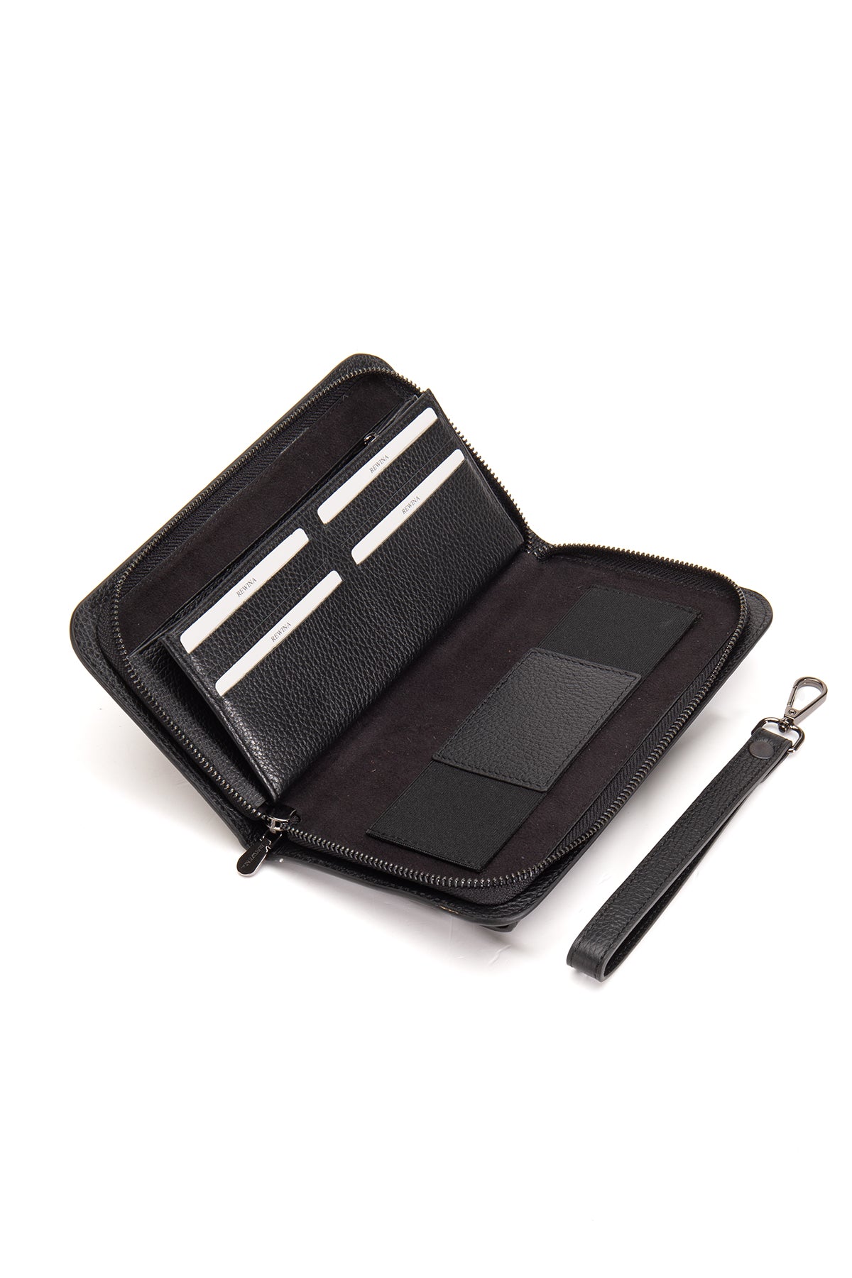 Ederson 9567 Hakiki Deri Fermuarlı Portföy El Çantası