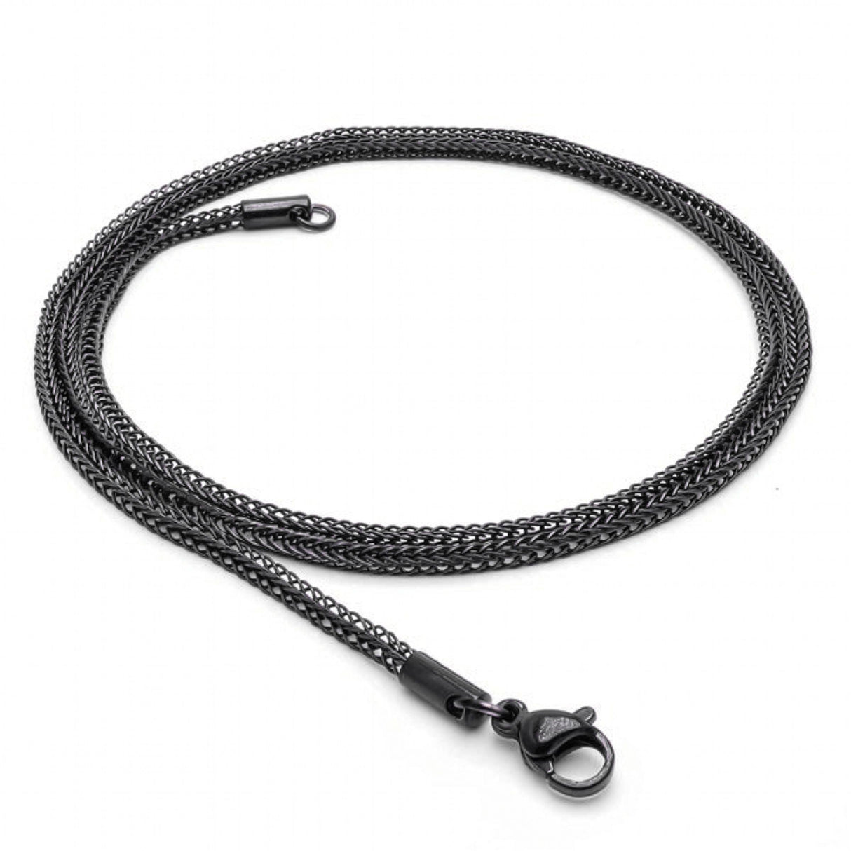 Niki Leather Yılan Zincir Modeli Çelik Kolye 2Mm 3893CEK038