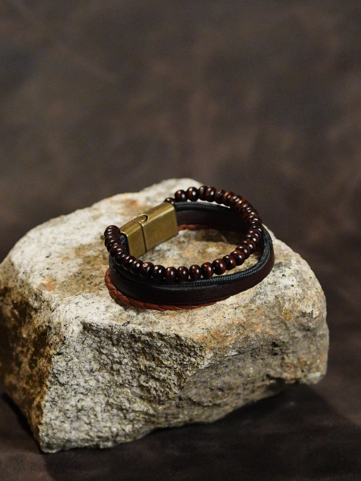 Pouri Hakiki Deri Bileklik