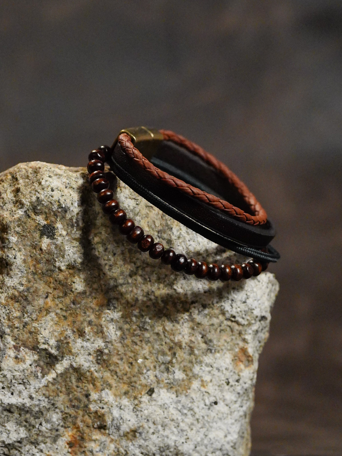 Pouri Hakiki Deri Bileklik