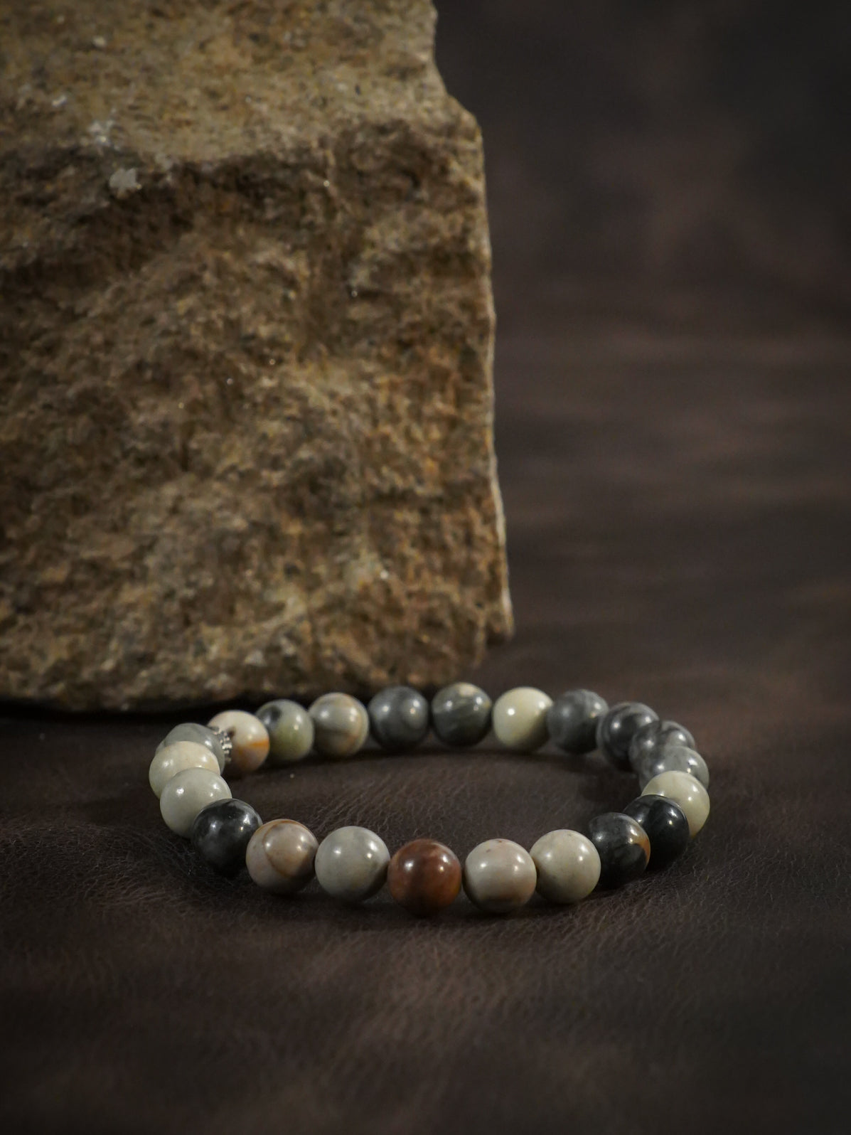 Jasper Doğal Taş Bileklik