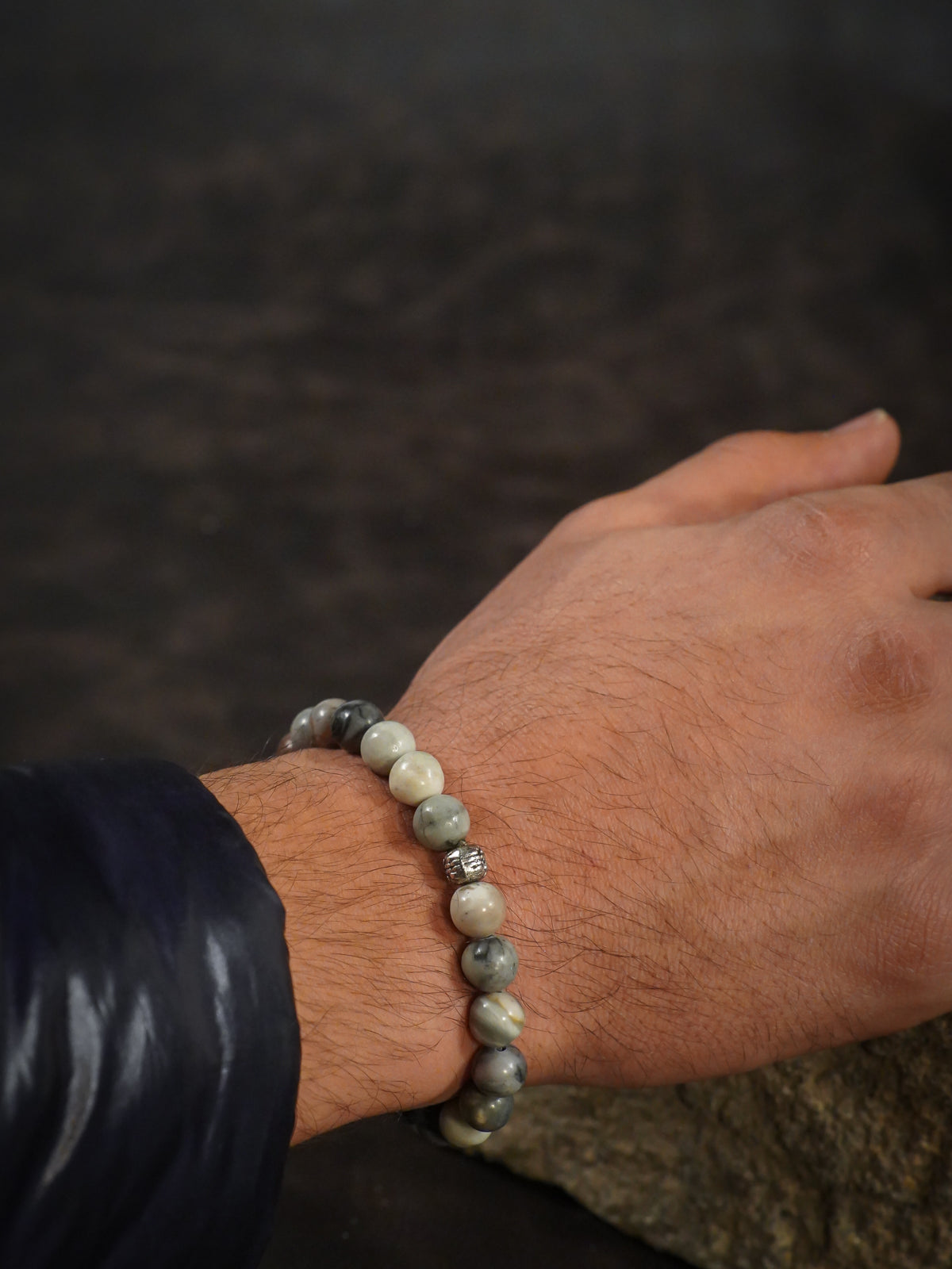 Jasper Doğal Taş Bileklik