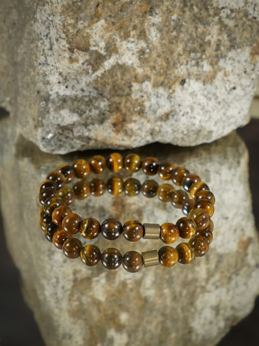 Kaplan Gözü Doğal Taş Bileklik