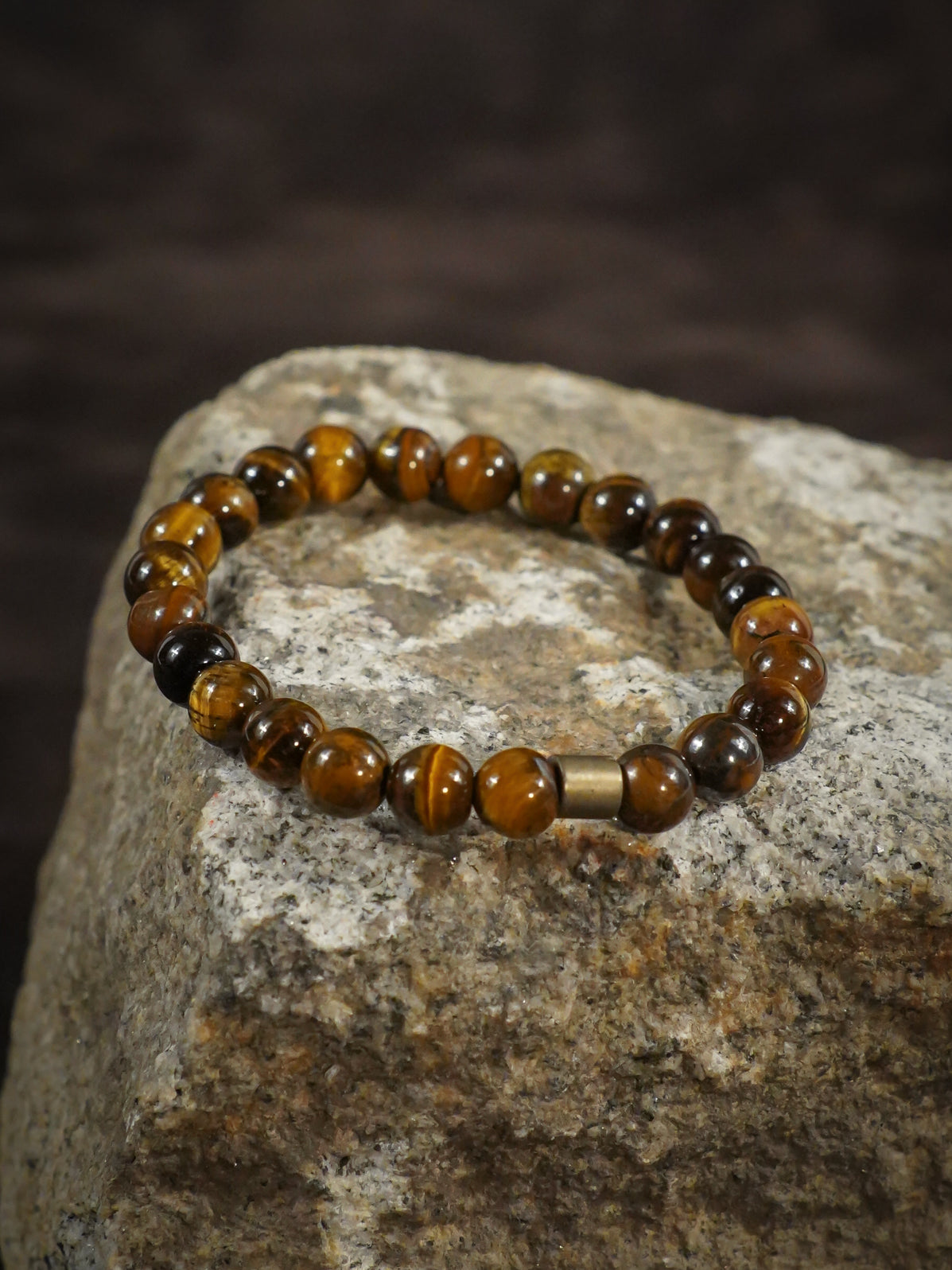 Kaplan Gözü Doğal Taş Bileklik