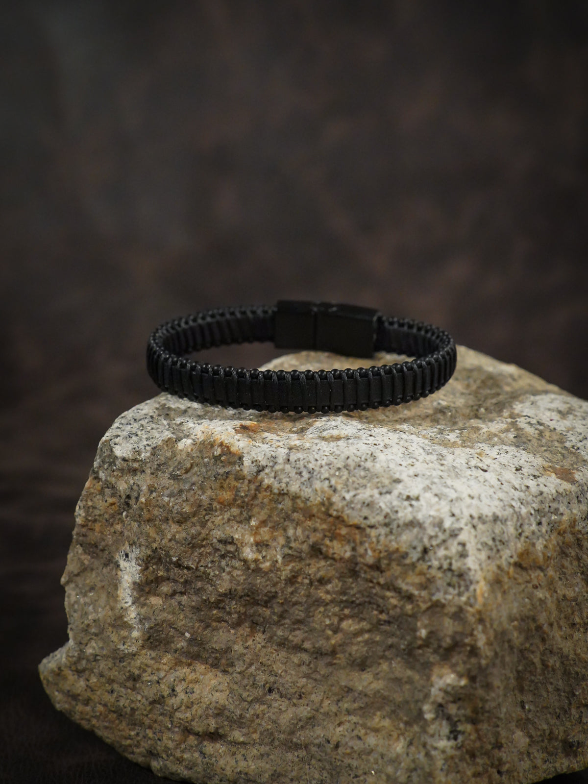 Paku Hakiki Deri Bileklik