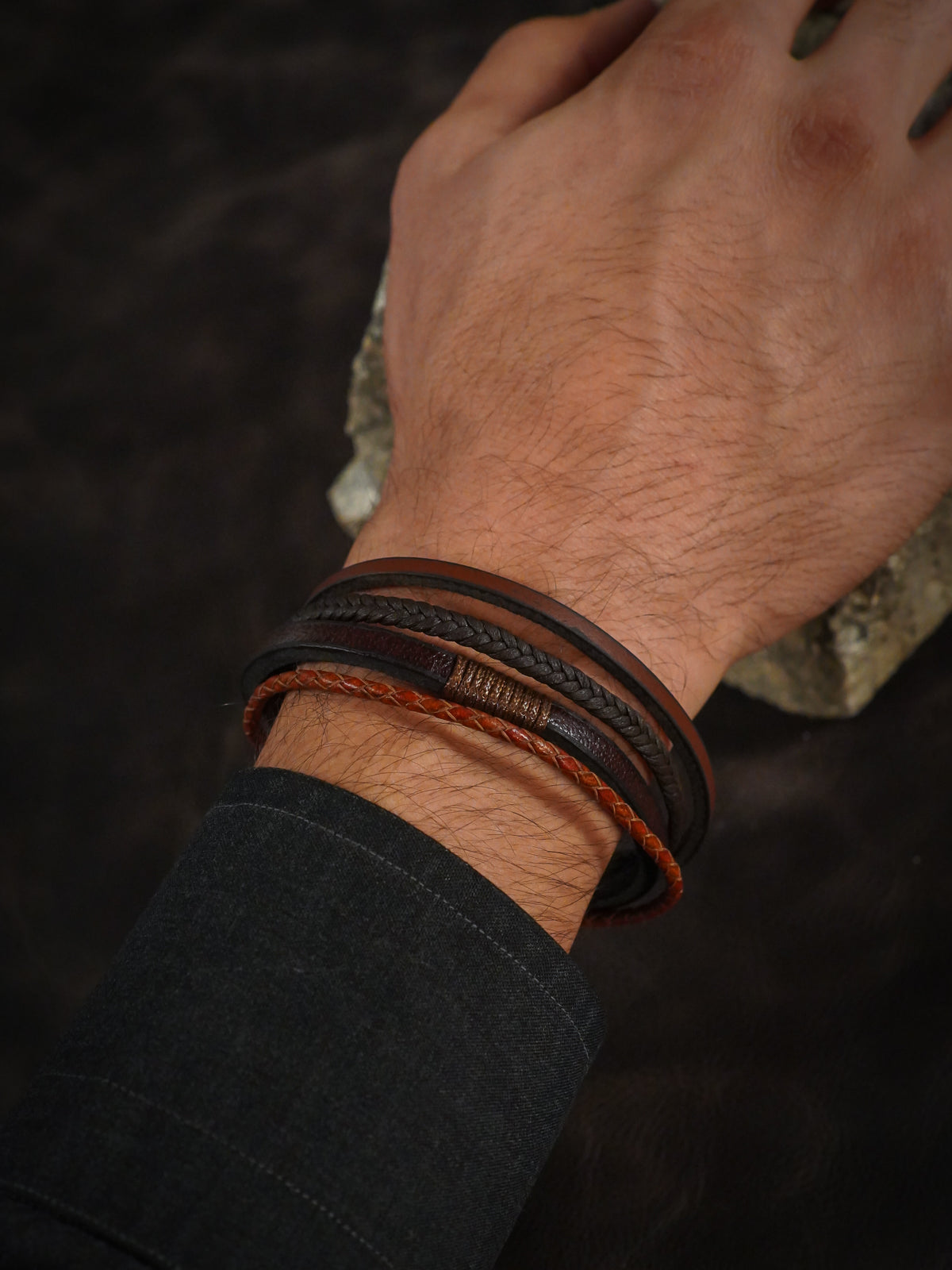 Costa Hakiki Deri Bileklik