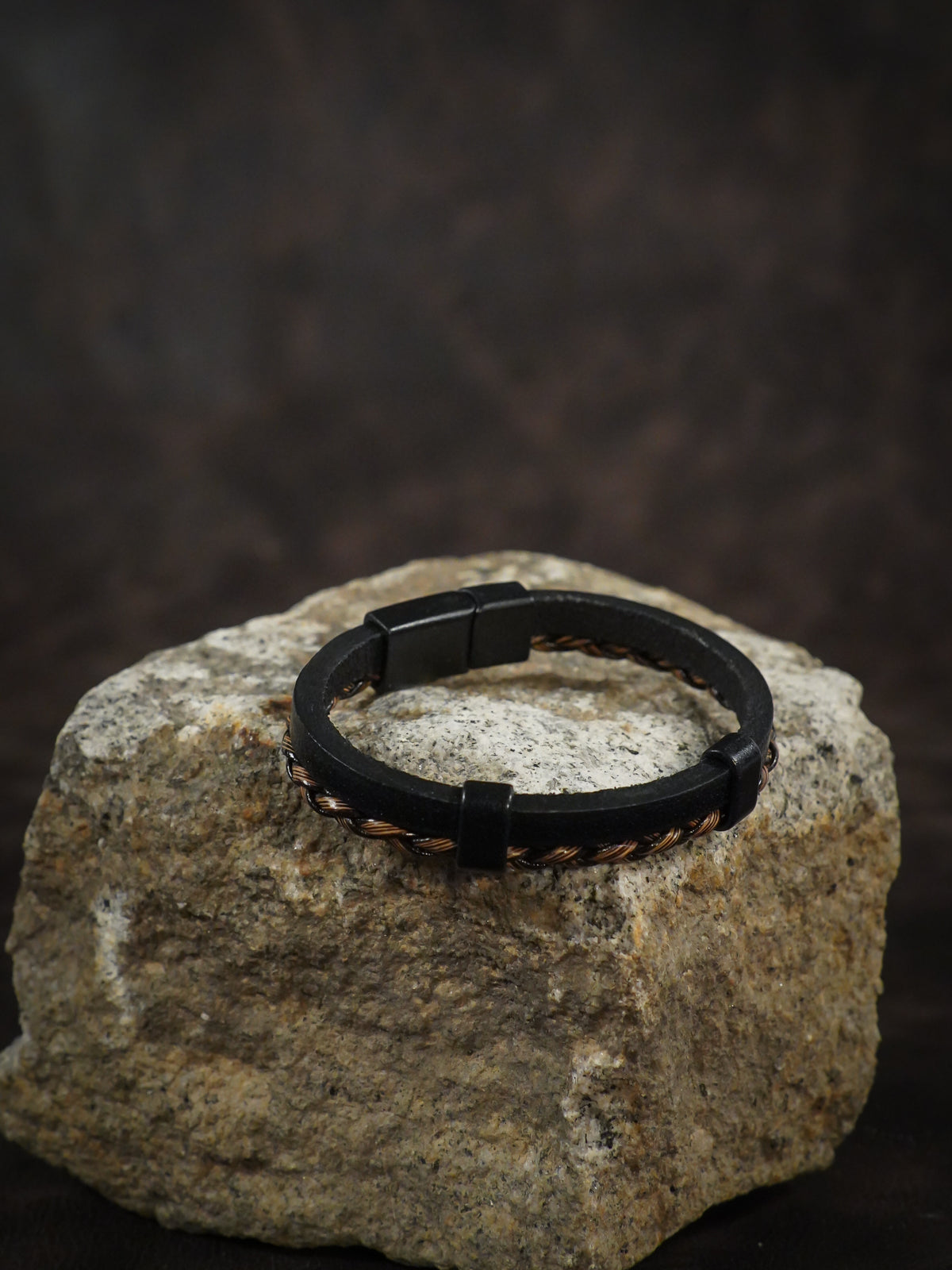 Stango Hakiki Deri Bileklik