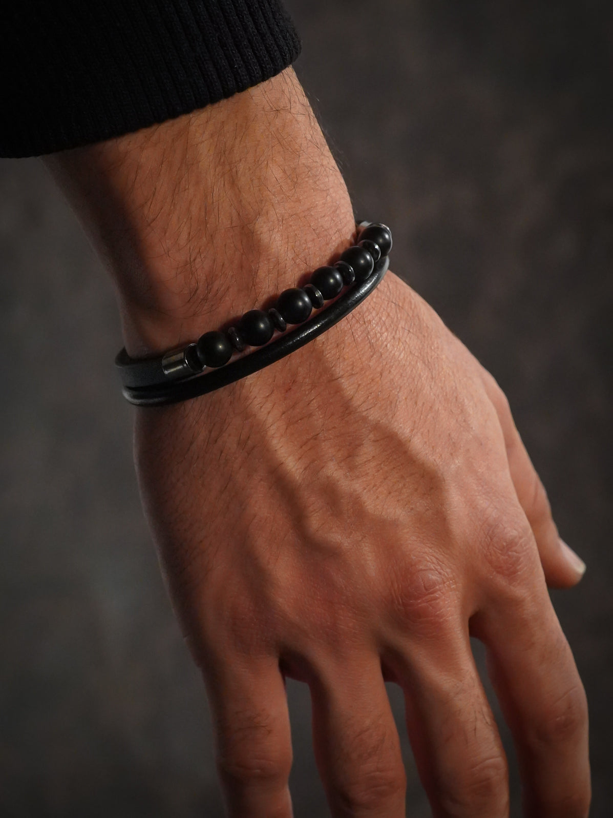 Sorten Hakiki Deri Bileklik