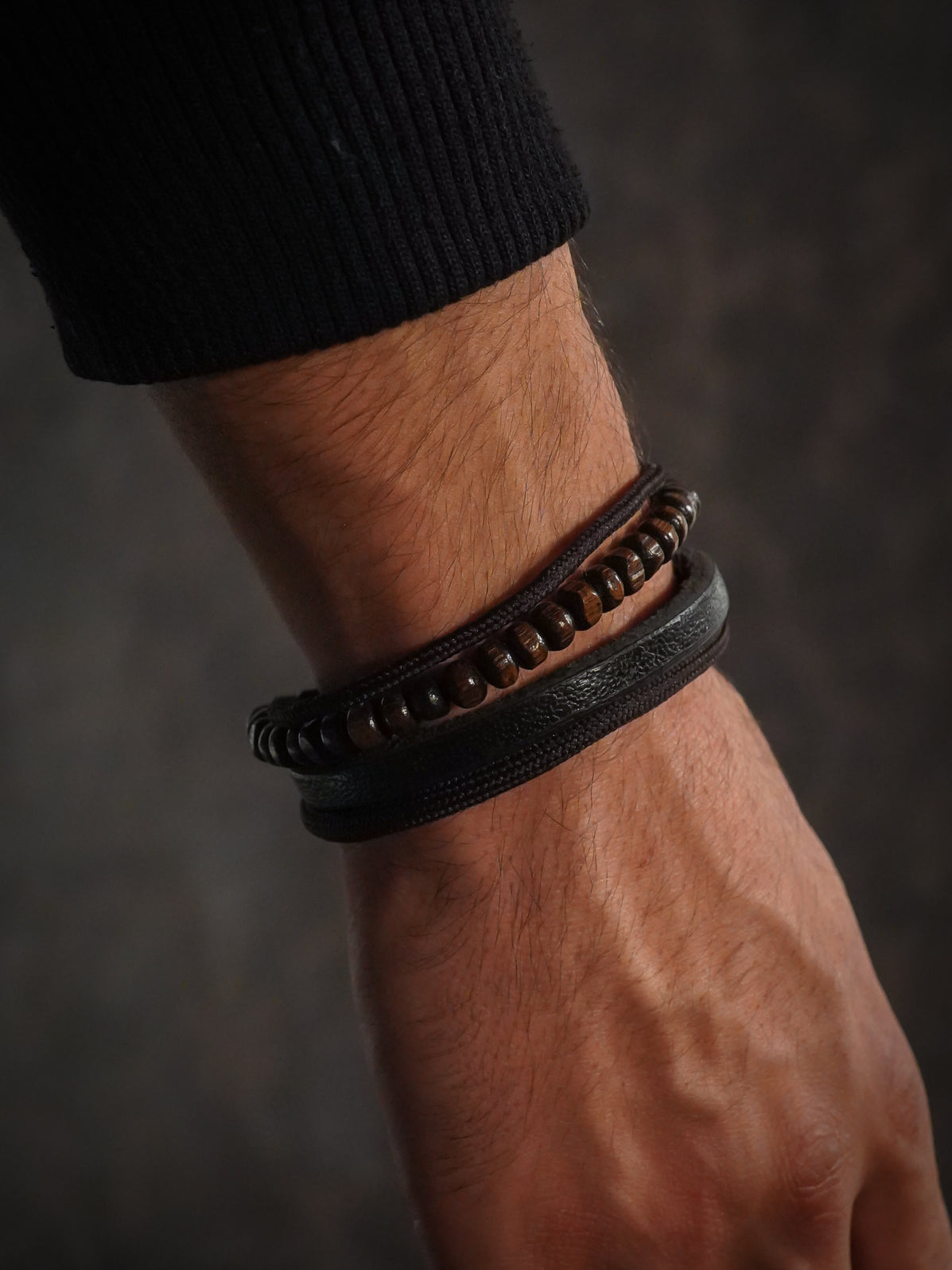 İluna Hakiki Deri Bileklik