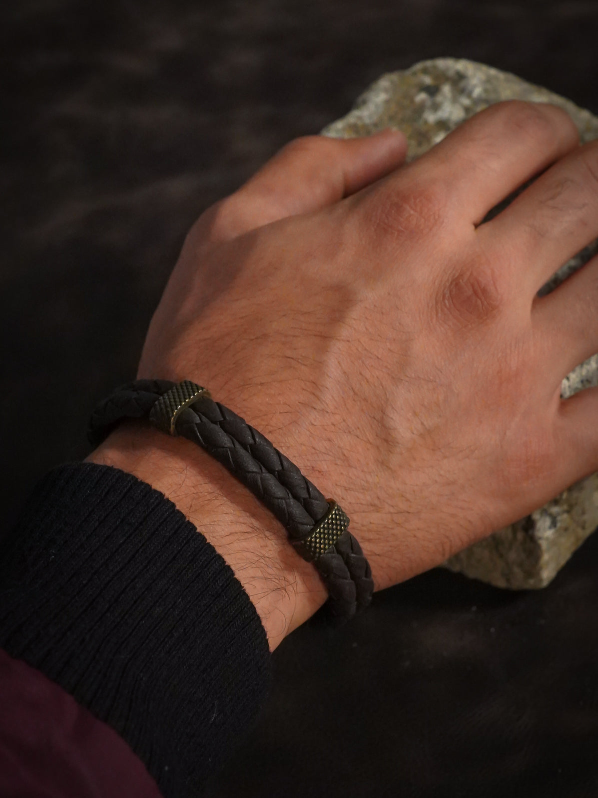 Pacha Hakiki Deri Bileklik