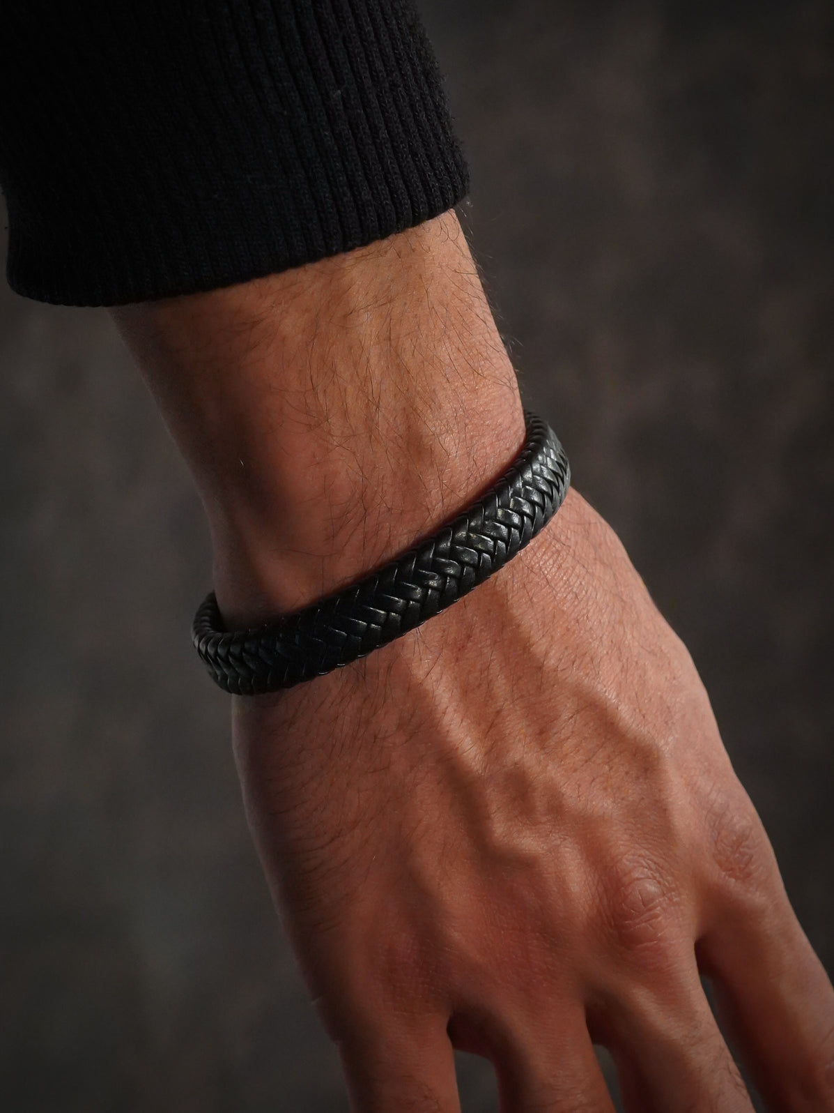 Slange Hakiki Deri Bileklik