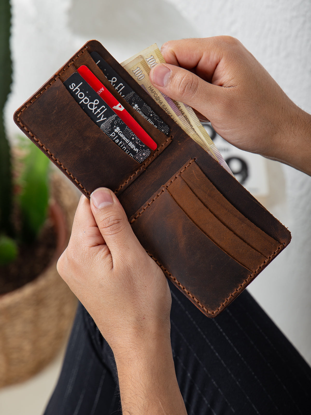 Niki Leather Valerin Klasik Deri Cüzdan