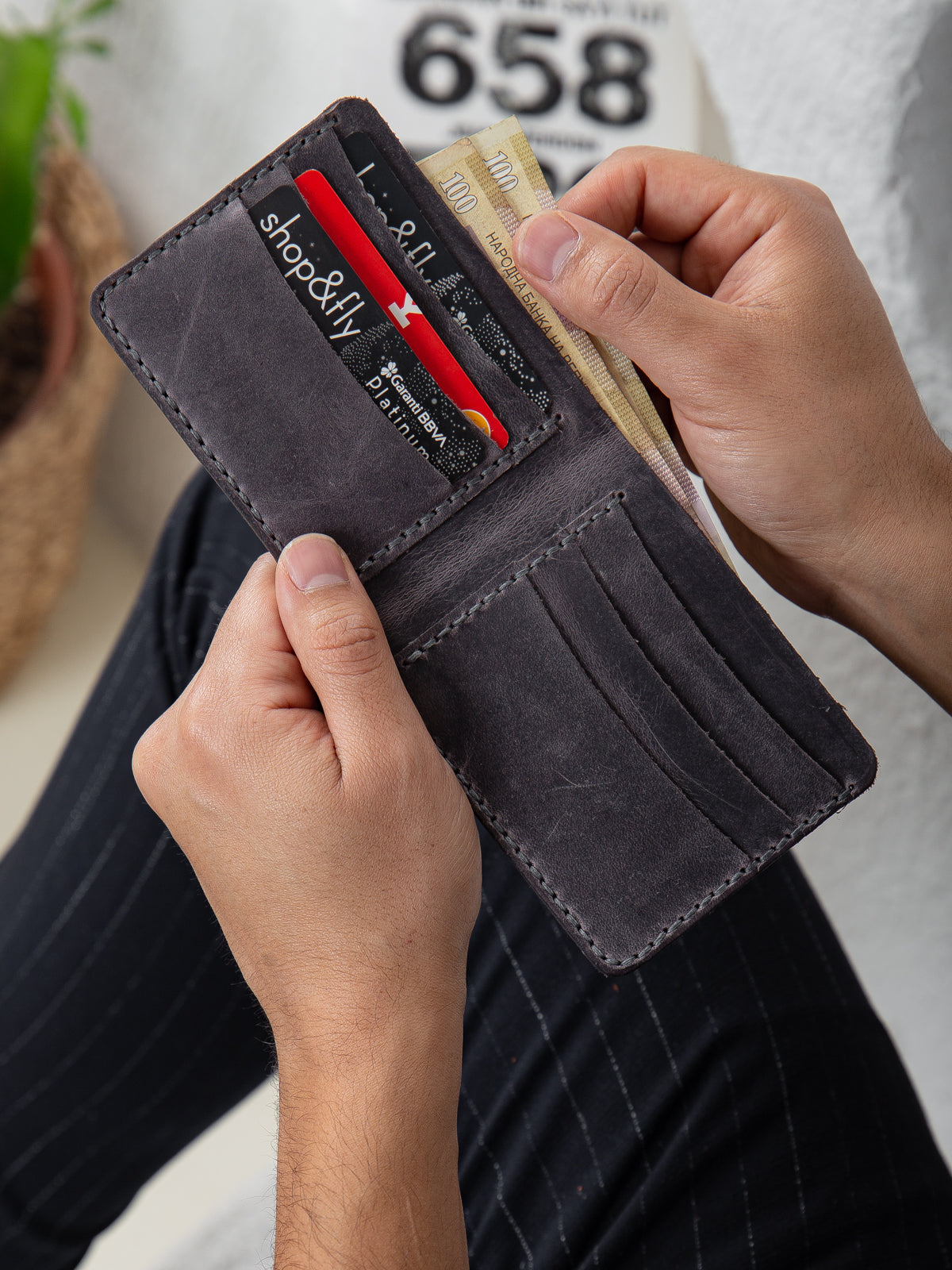 Niki Leather Valerin Klasik Deri Cüzdan