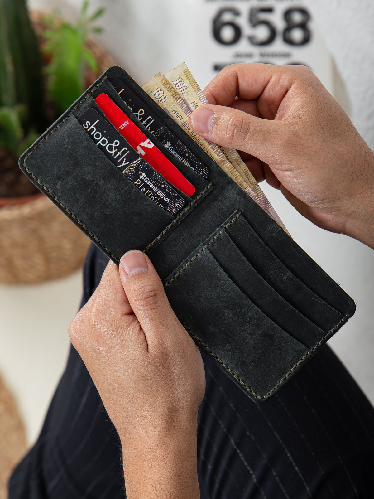 Niki Leather Valerin Klasik Deri Cüzdan