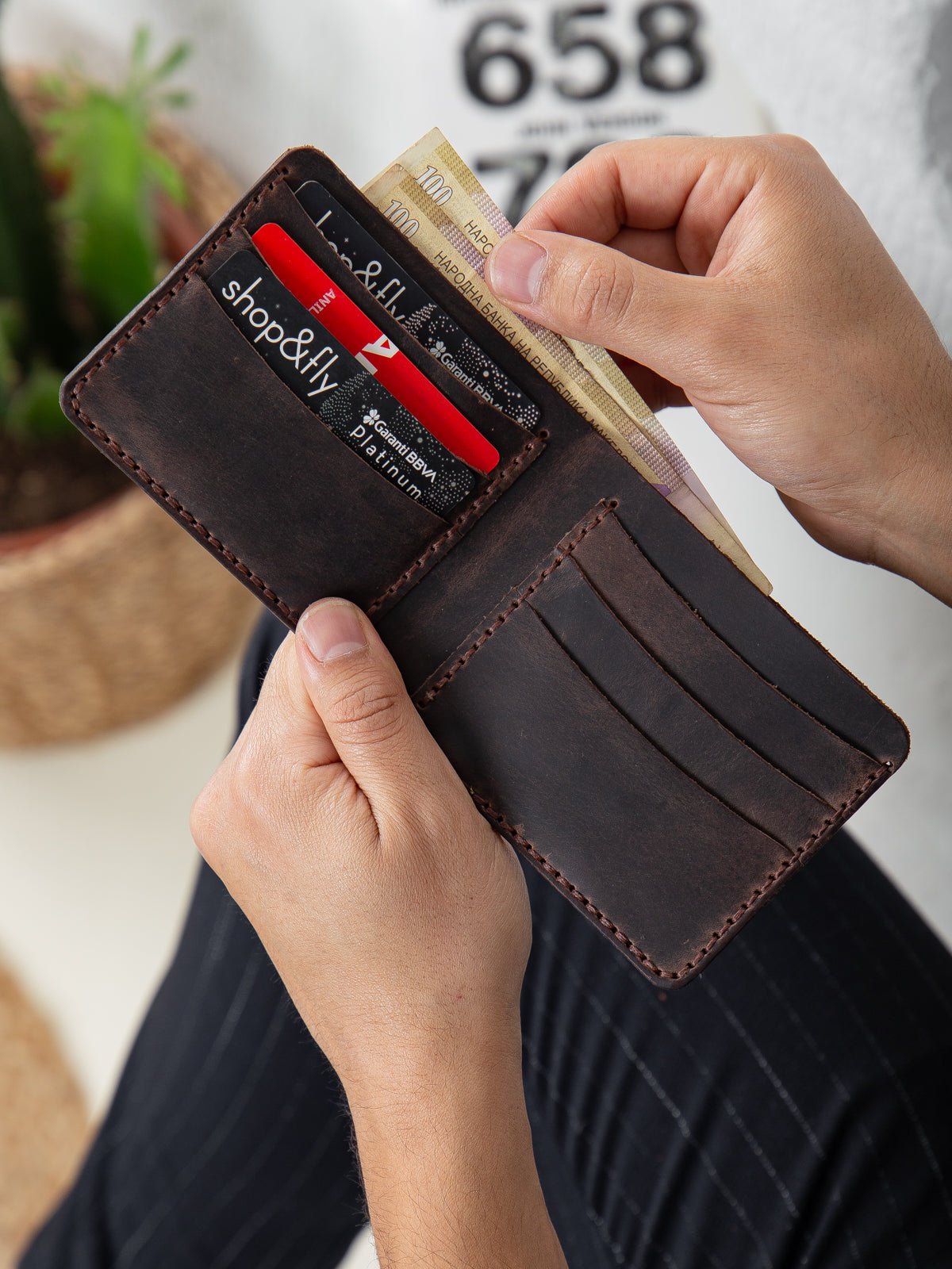 Niki Leather Valerin Klasik Deri Cüzdan