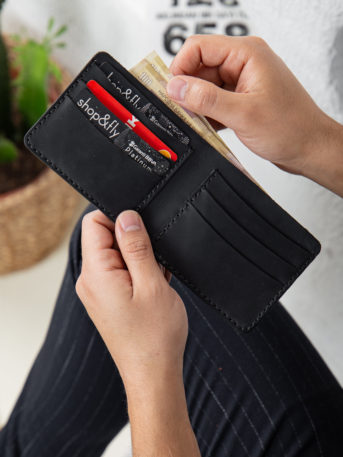 Niki Leather Valerin Klasik Deri Cüzdan