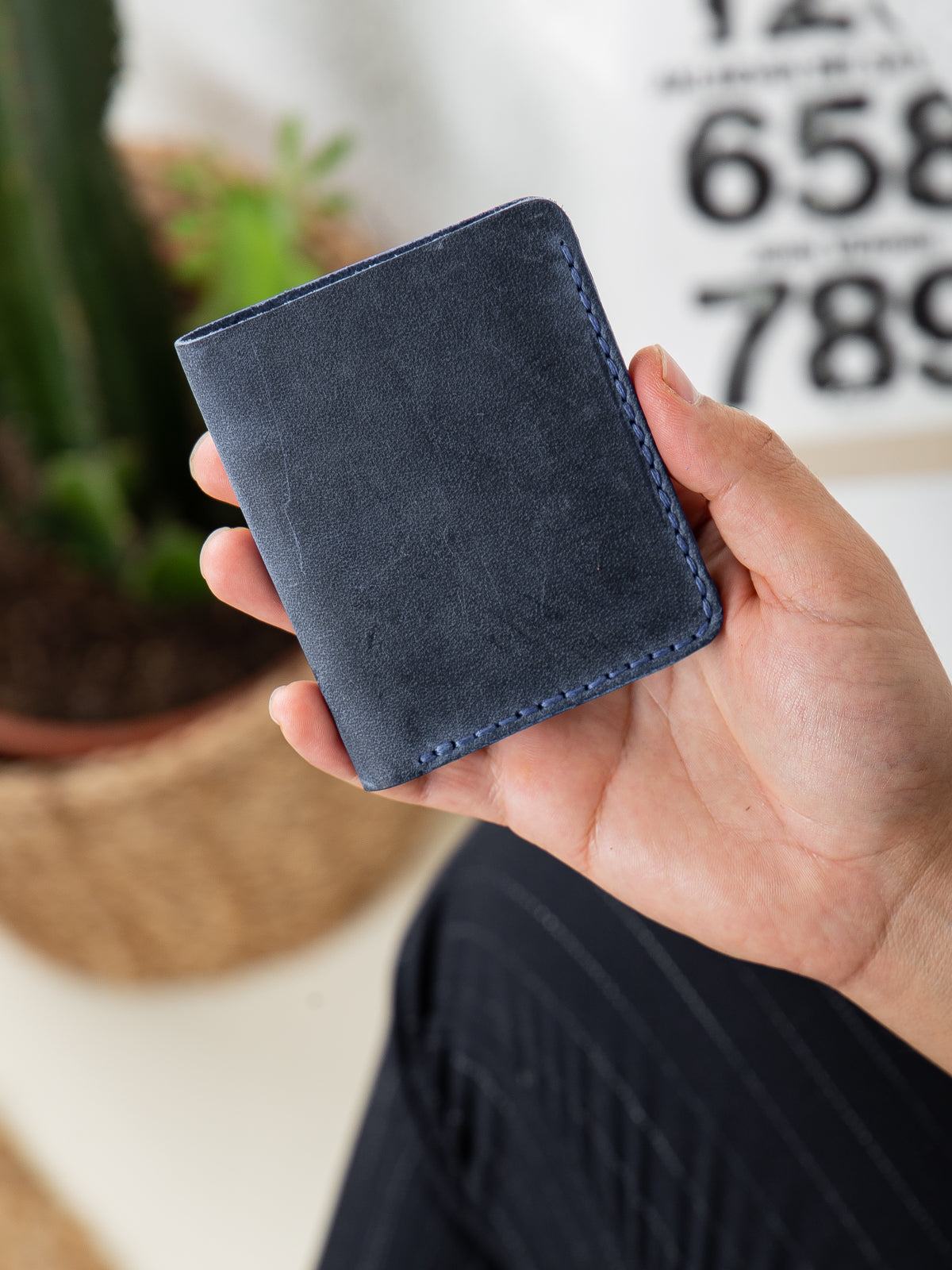 Niki Leather Carlos  Deri Cüzdan Kartlık