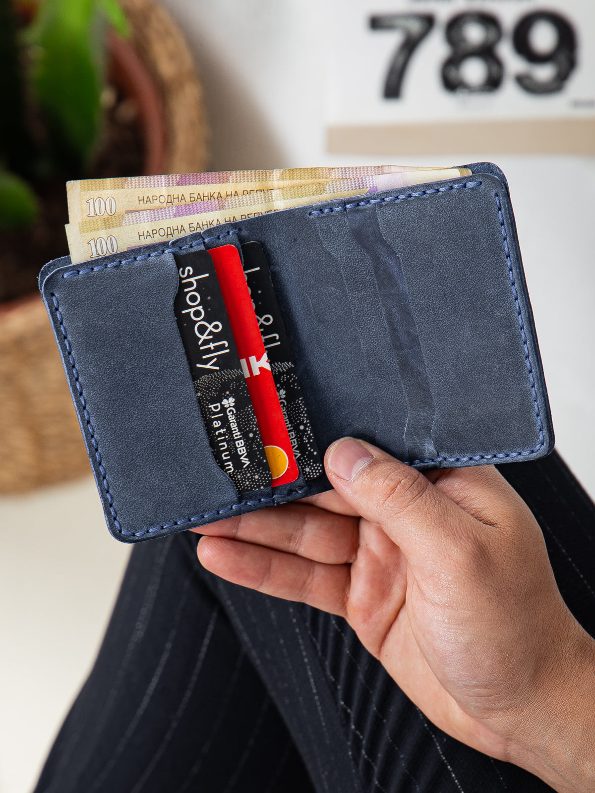 Niki Leather Carlos  Deri Cüzdan Kartlık