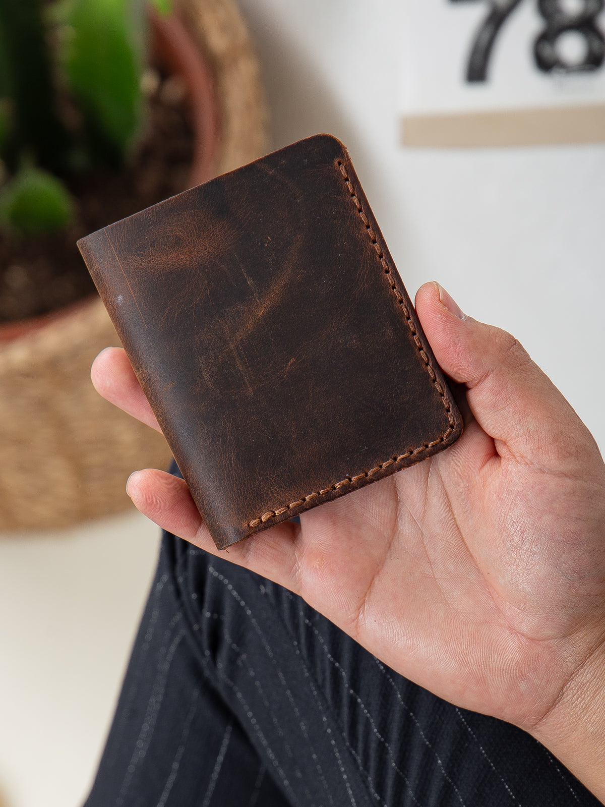 Niki Leather Carlos  Deri Cüzdan Kartlık