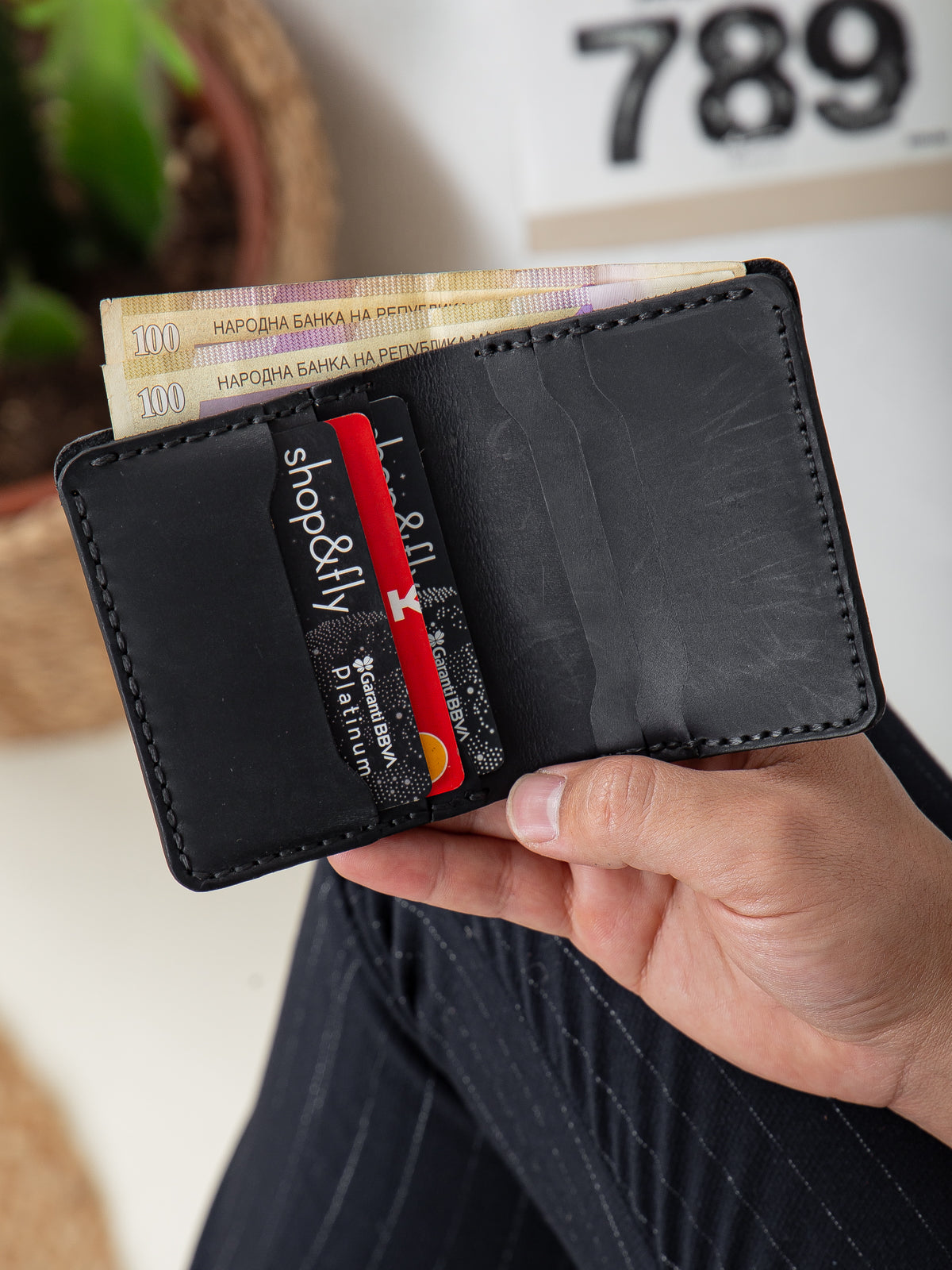 Niki Leather Carlos  Deri Cüzdan Kartlık