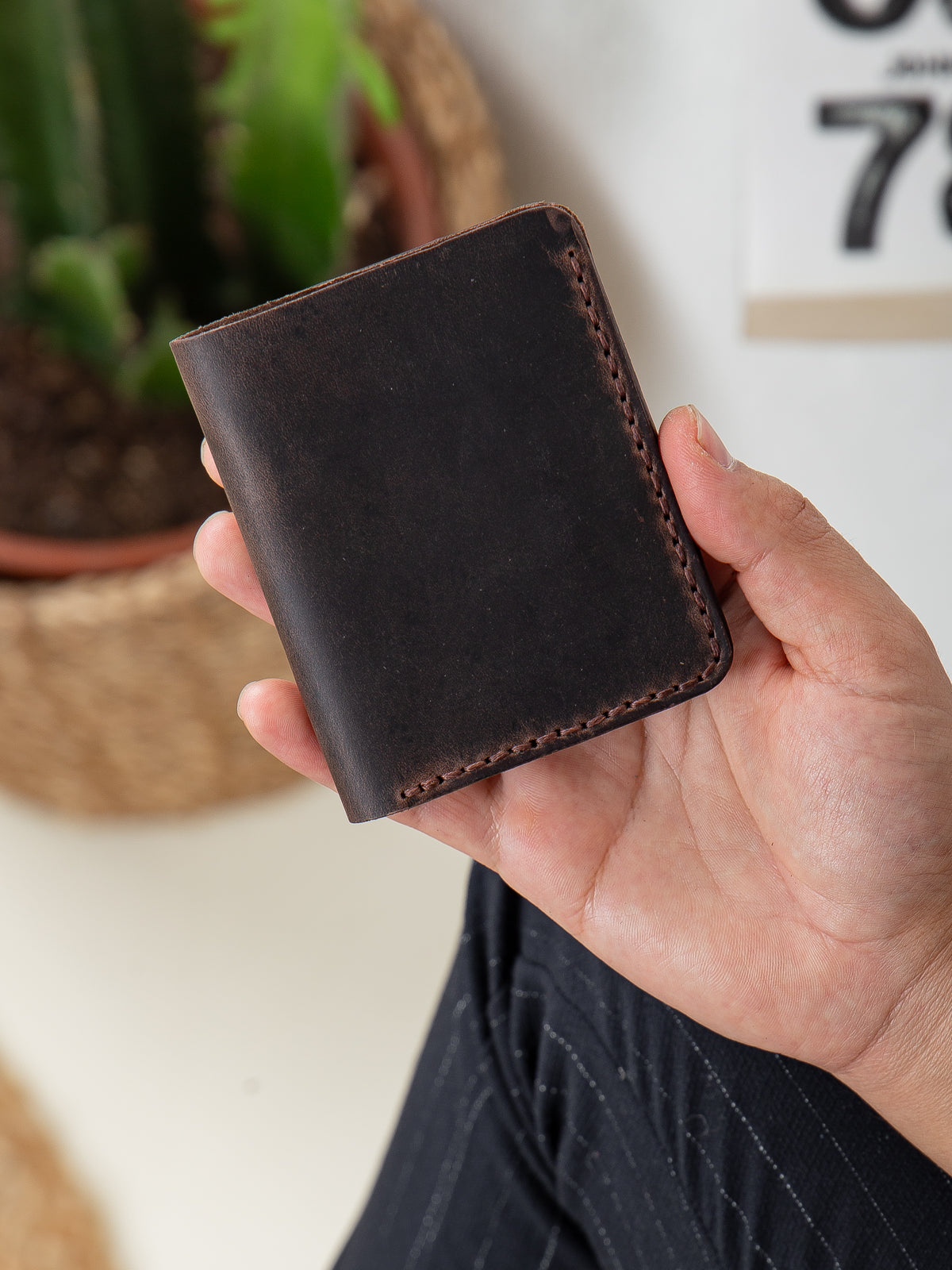 Niki Leather Carlos  Deri Cüzdan Kartlık