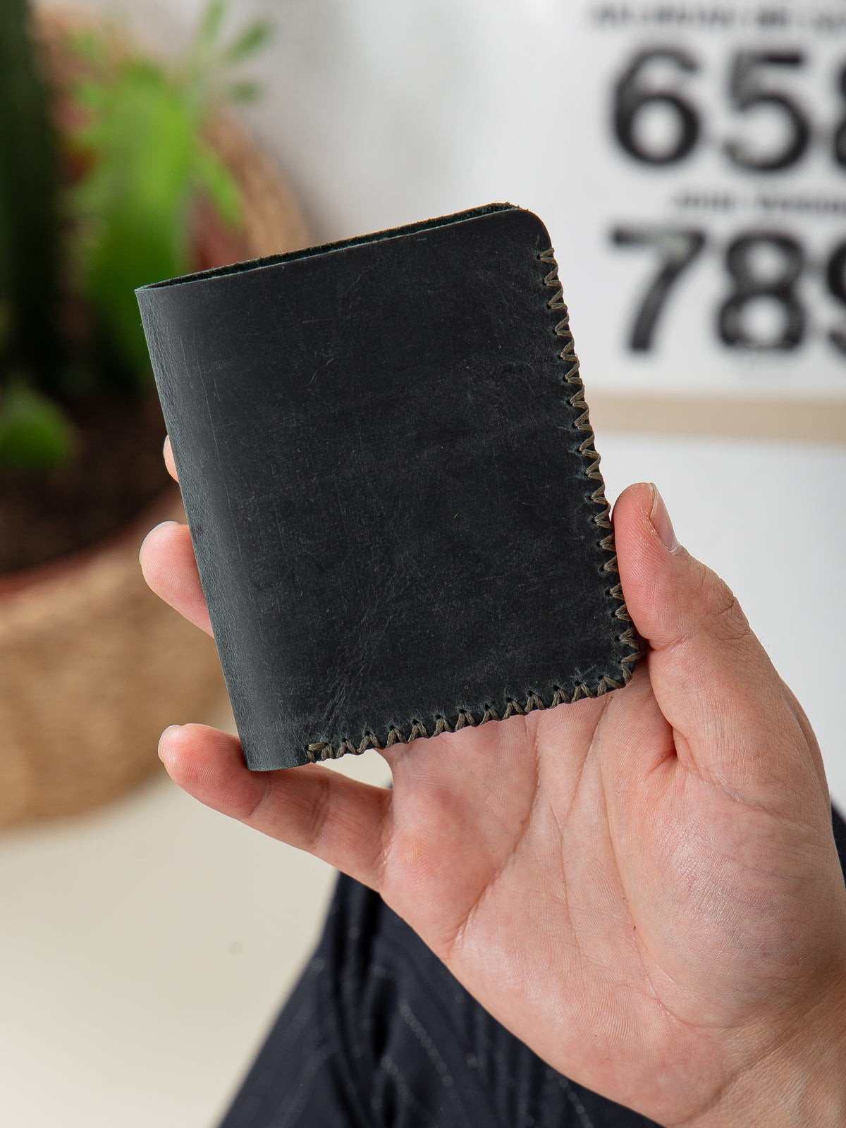 Niki Leather Kane Deri Cüzdan Kartlık