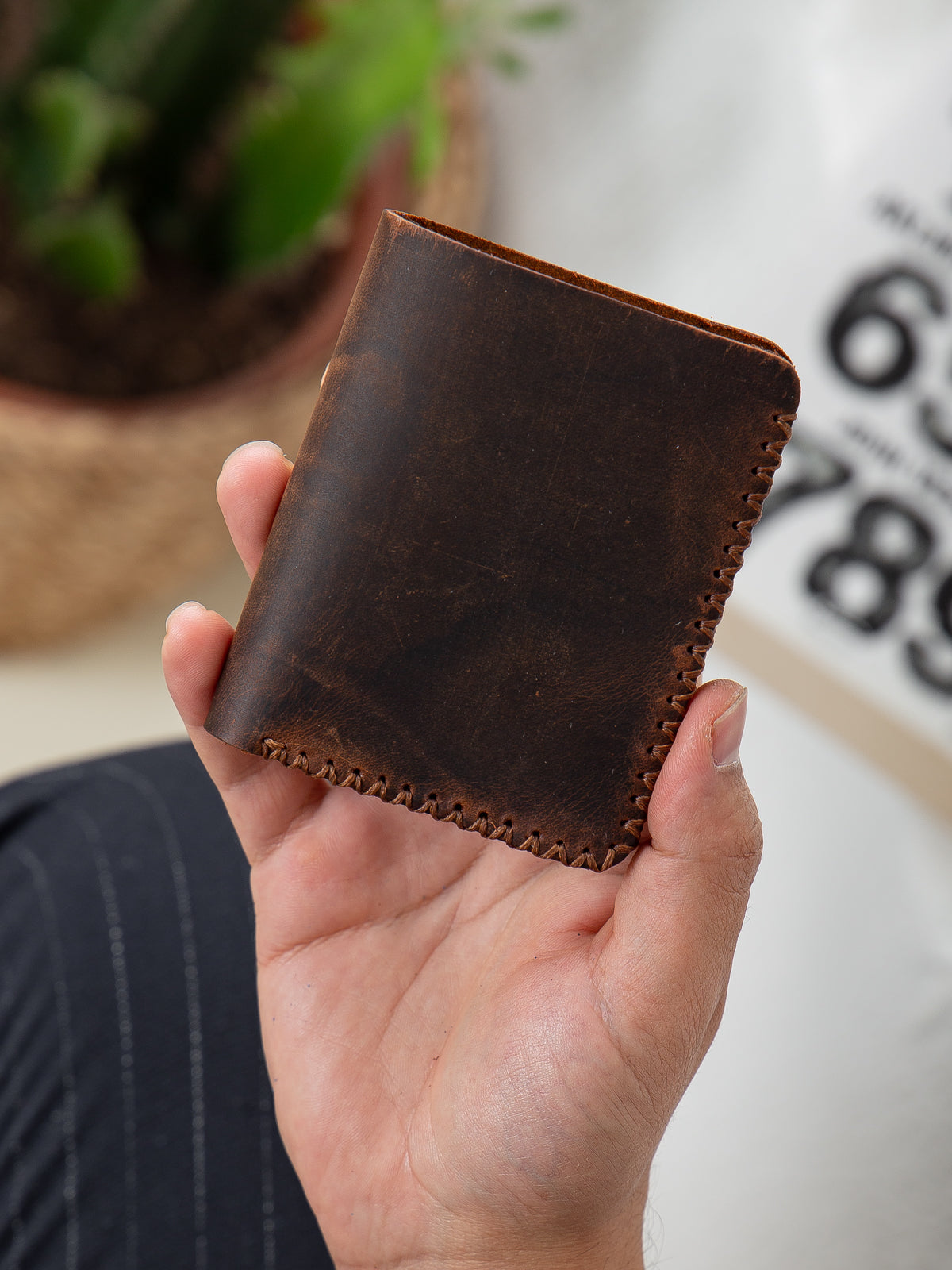 Niki Leather Kane Deri Cüzdan Kartlık