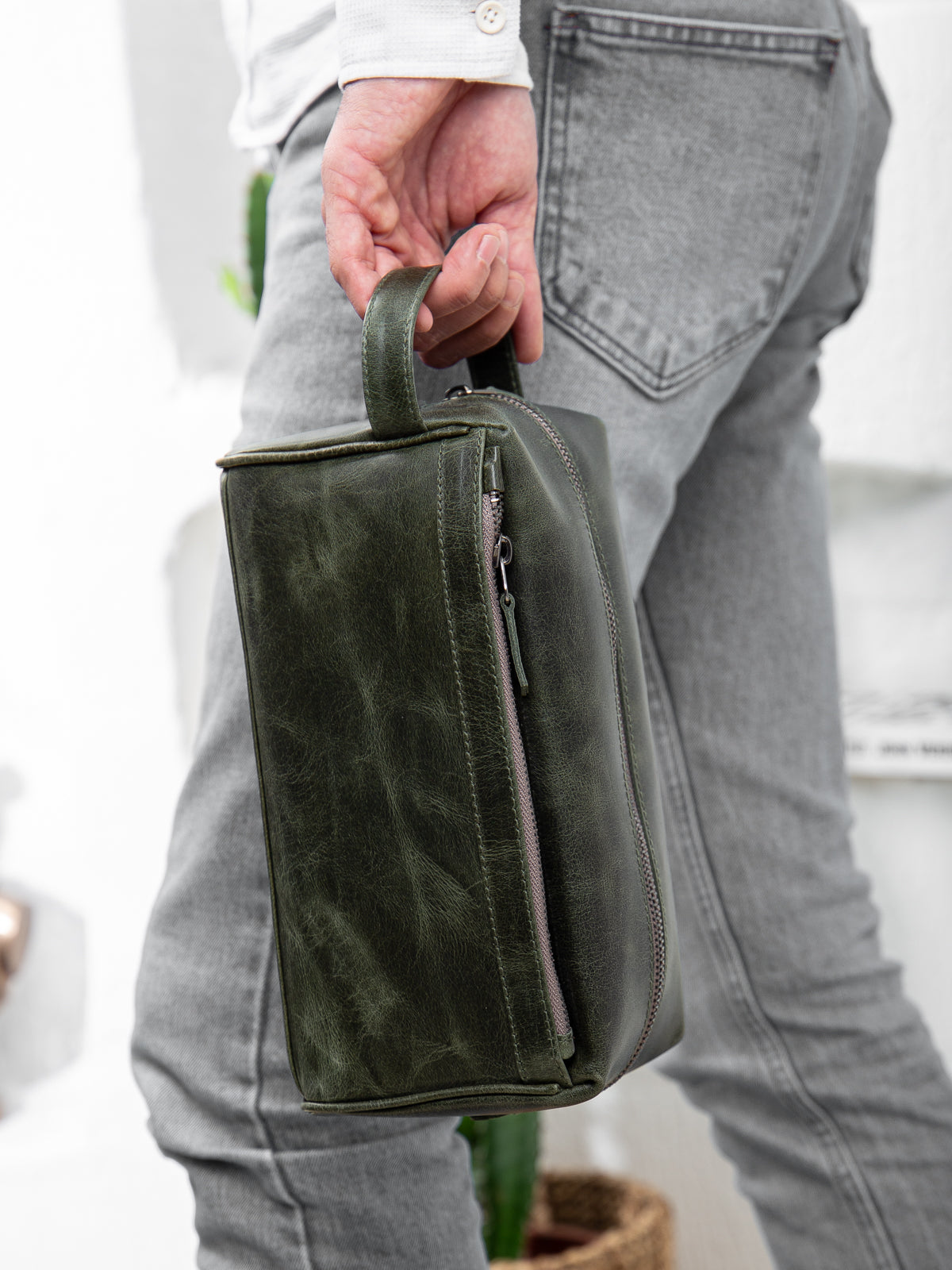 Niki Leather Mare Hakiki Deri Unisex Çanta