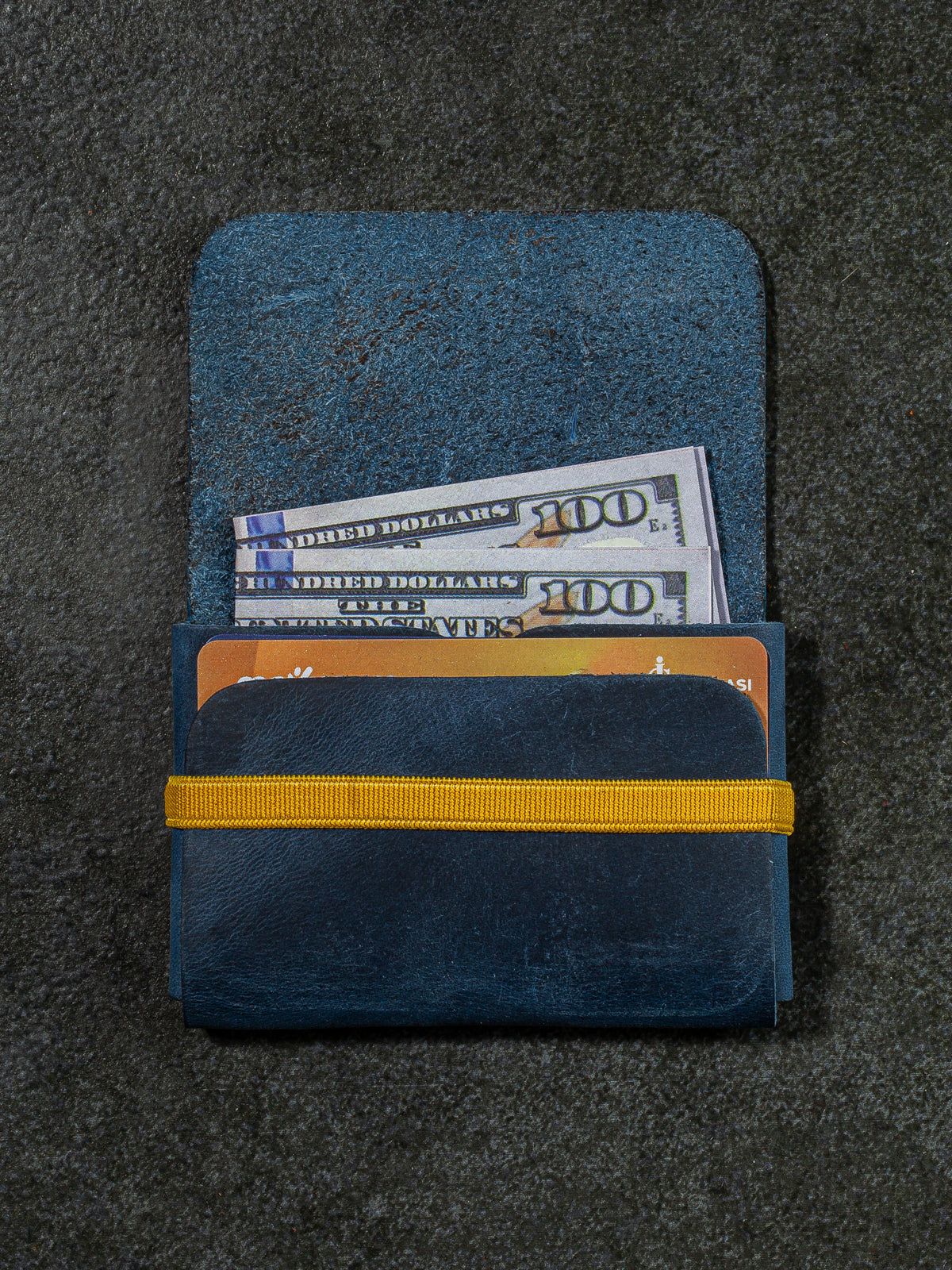 Niki Leather Star Unisex Cüzdan Kartlık Crazy Deri