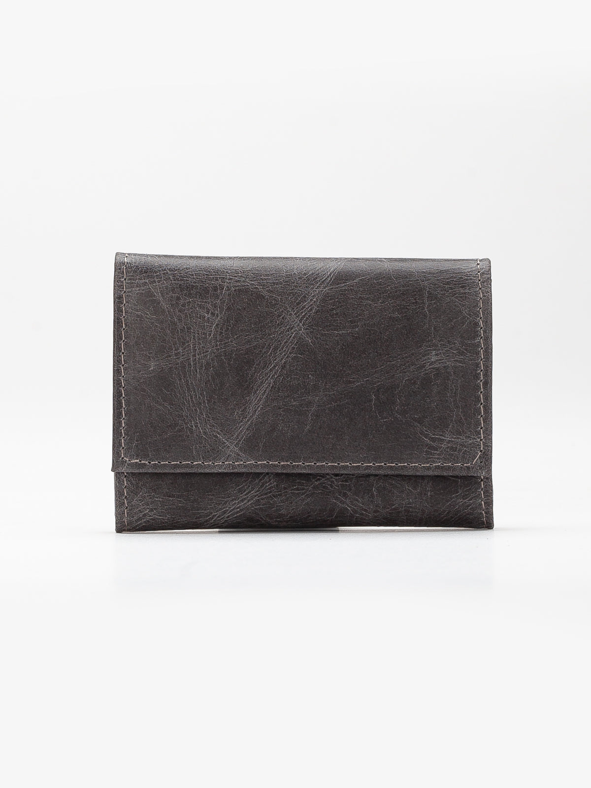 Niki Leather Toa Mıknatıslı Akordiyon Crazy Deri Unisex Kartlık Cüzdan