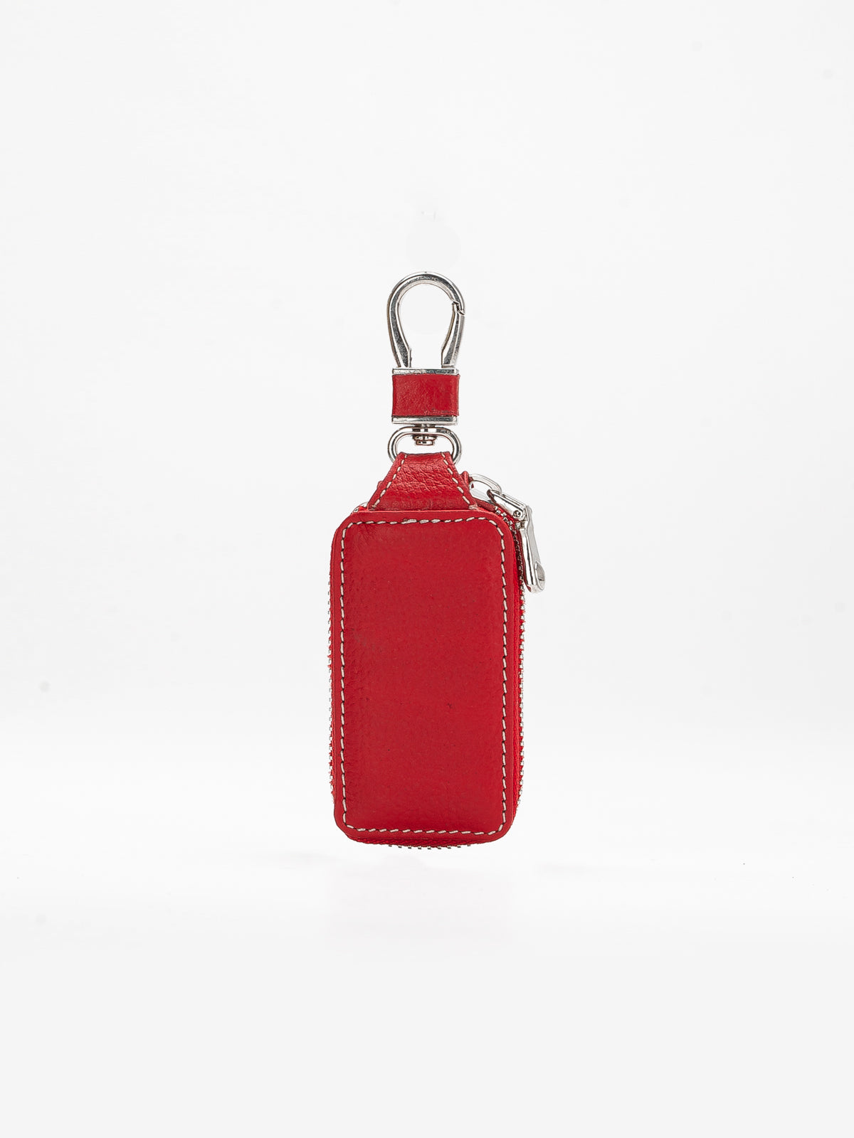 Niki Leather Hakiki Deri Fermuarlı Kancalı Oto ve Ev Anahtarlığı