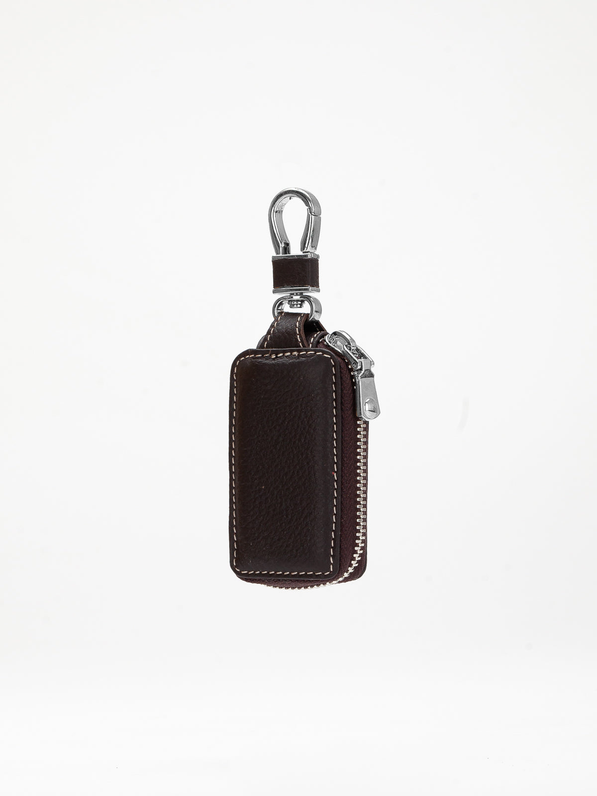 Niki Leather Hakiki Deri Fermuarlı Kancalı Oto ve Ev Anahtarlığı