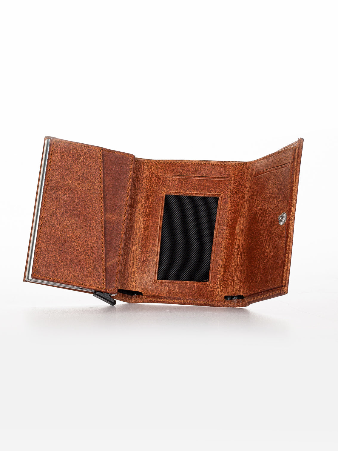 Niki Leather Legend Crazy Deri Akıllı Mekanizmalı Cüzdan