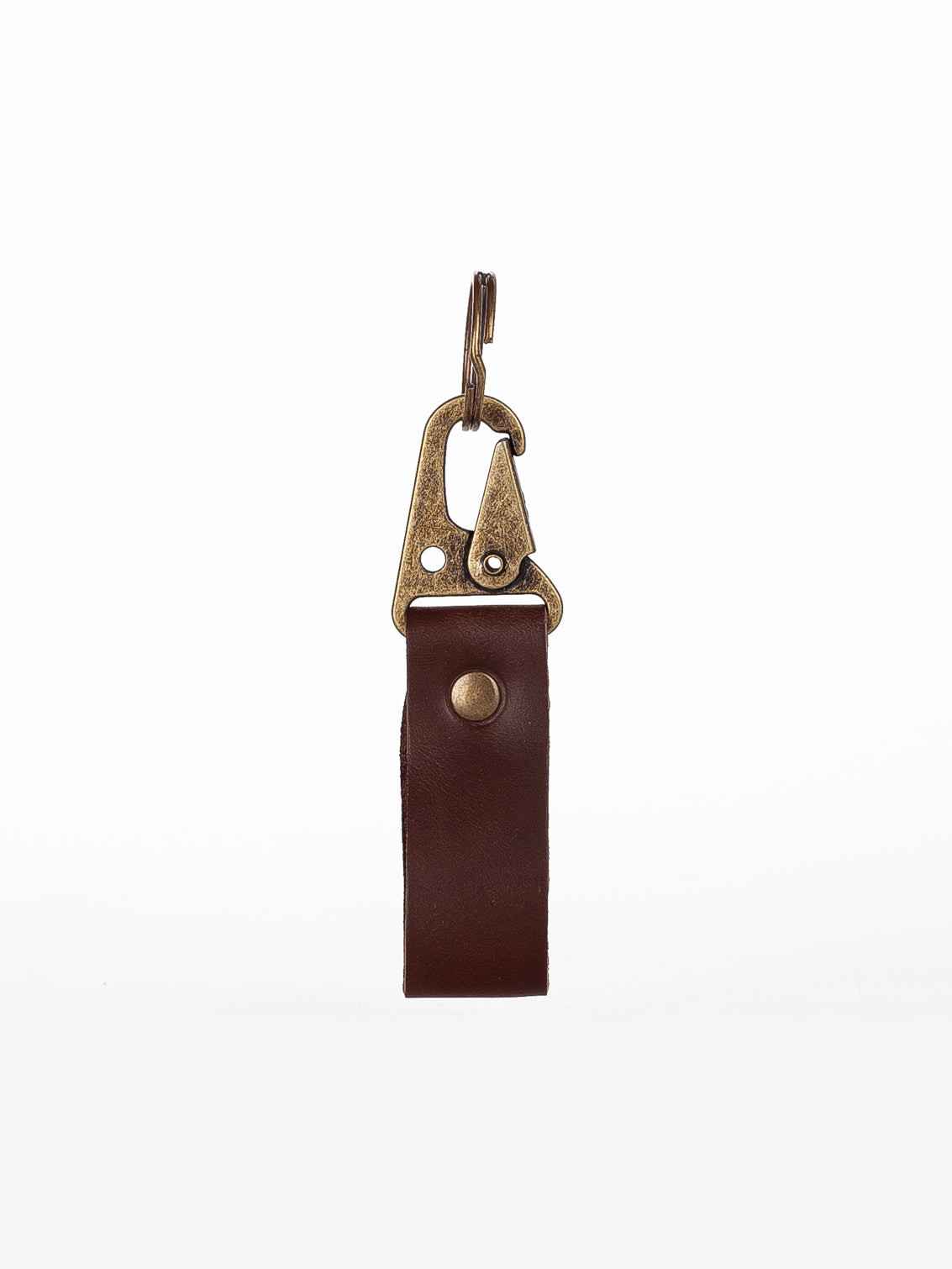 NİKİ LEATHER Crazy Deri Kancalı Anahtarlık