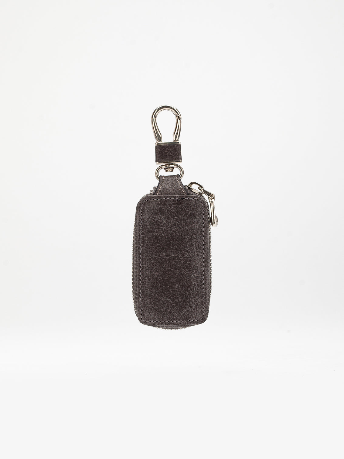 Niki Leather Hakiki Deri Fermuarlı Kancalı Oto ve Ev Anahtarlığı