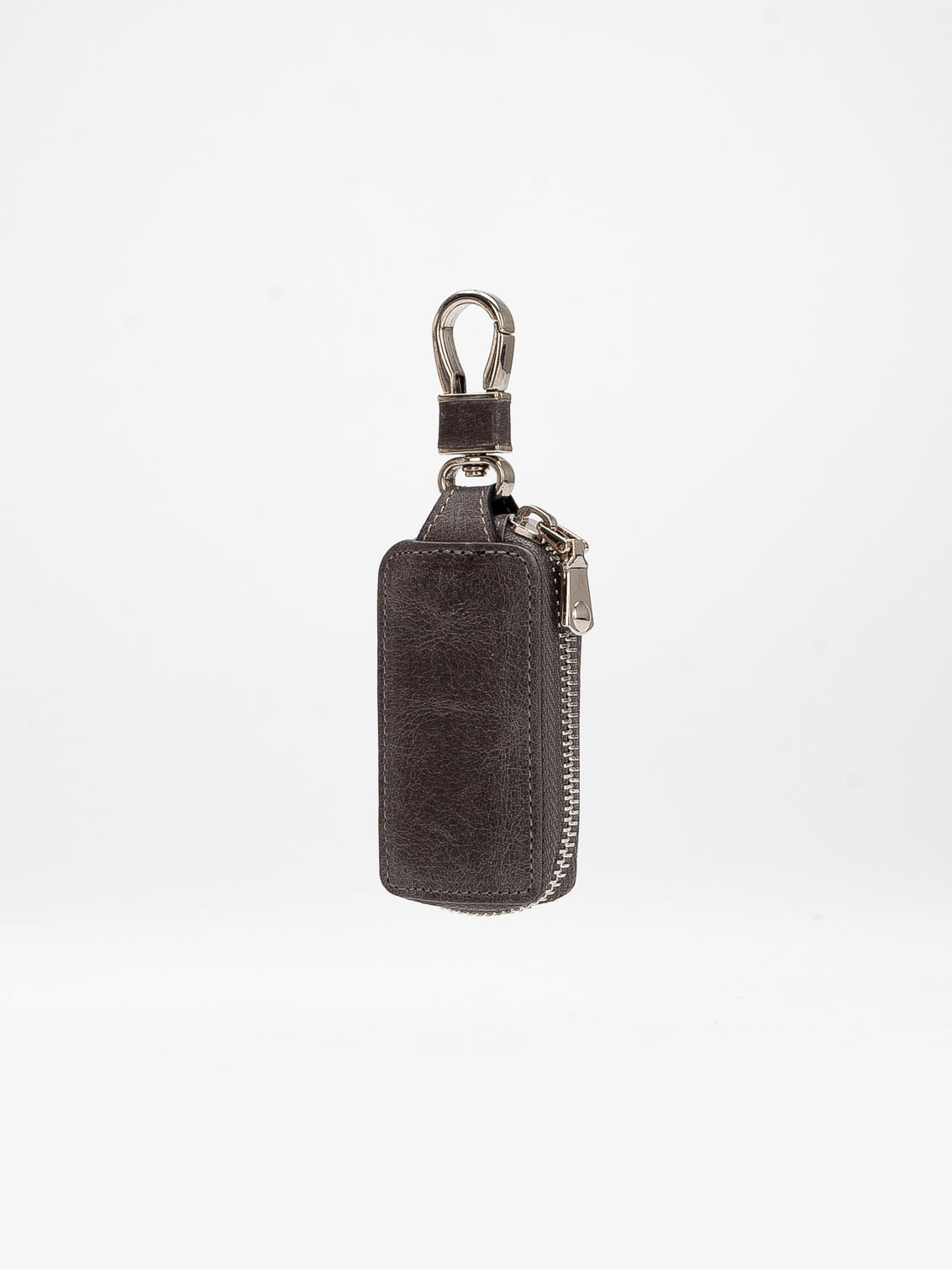 Niki Leather Hakiki Deri Fermuarlı Kancalı Oto ve Ev Anahtarlığı