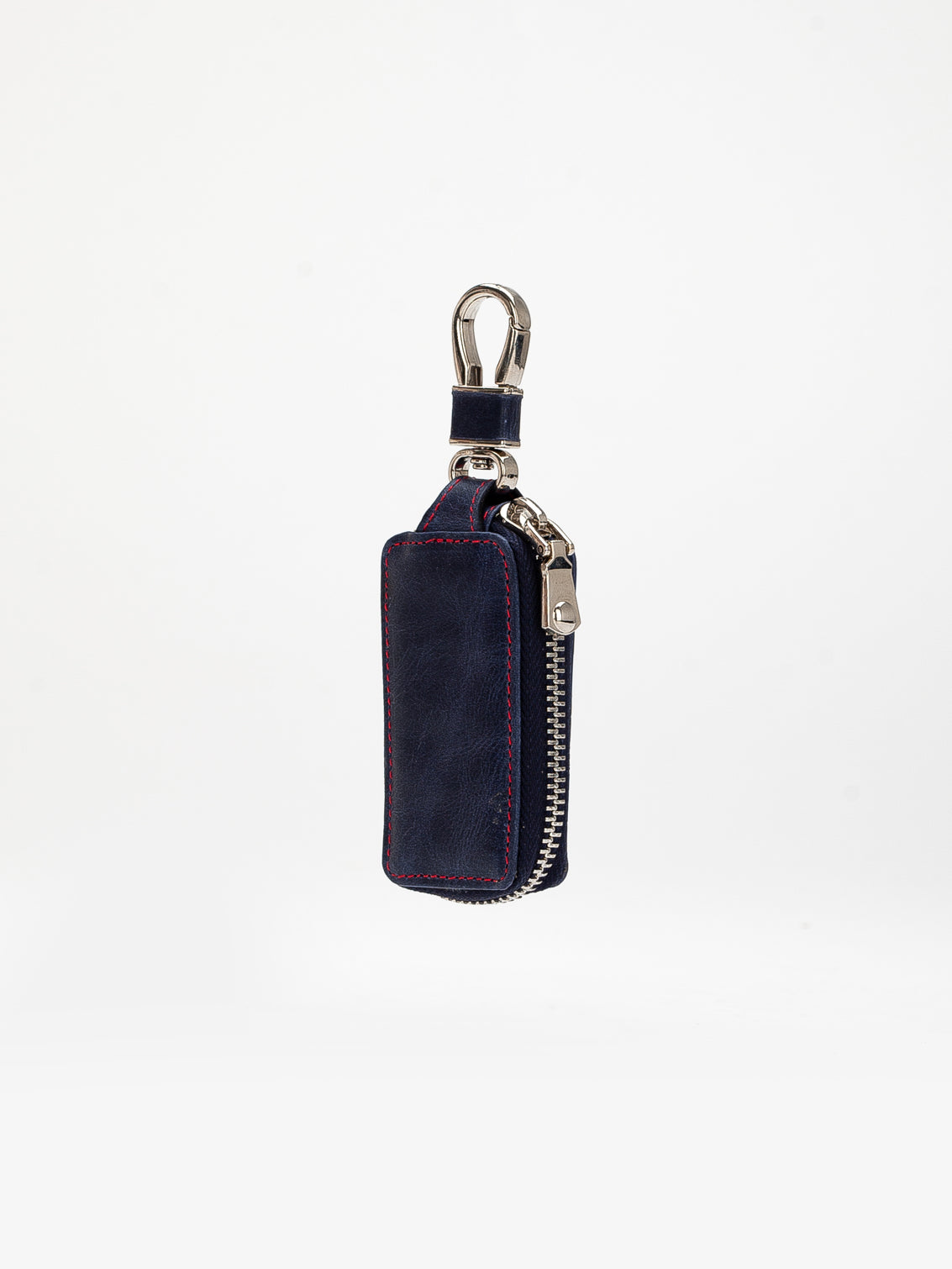 Niki Leather Hakiki Deri Fermuarlı Kancalı Oto ve Ev Anahtarlığı