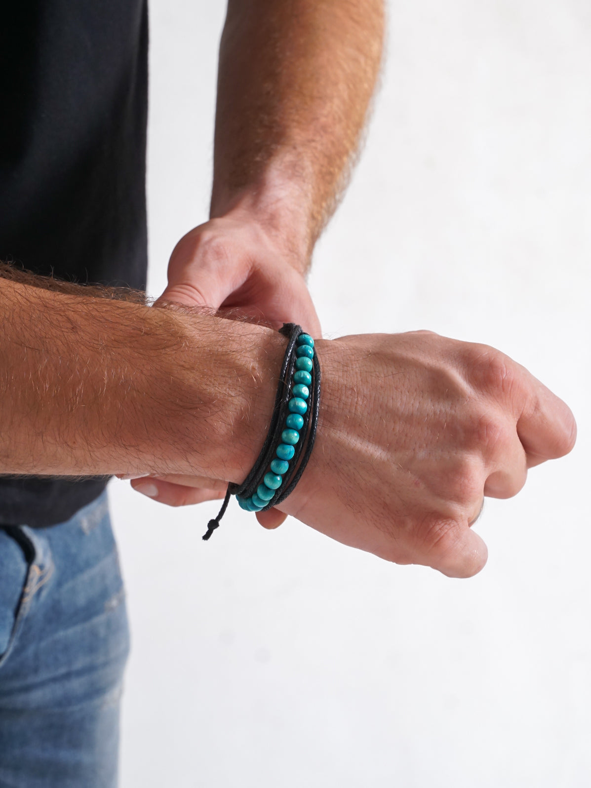 Milano İp Bağlamalı  Bileklik