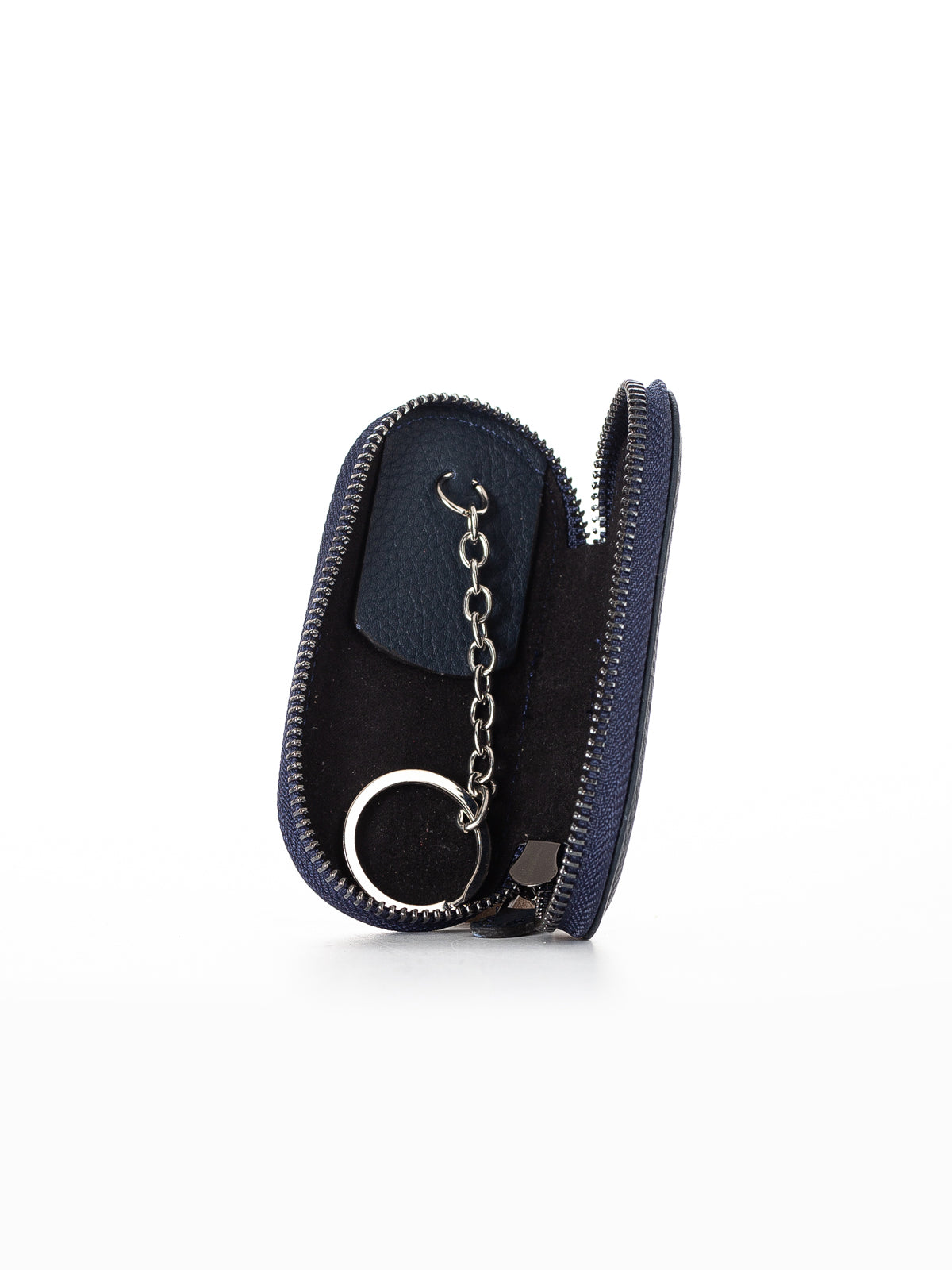 Niki Leather Hakiki Deri Fermuarlı Anahtarlık