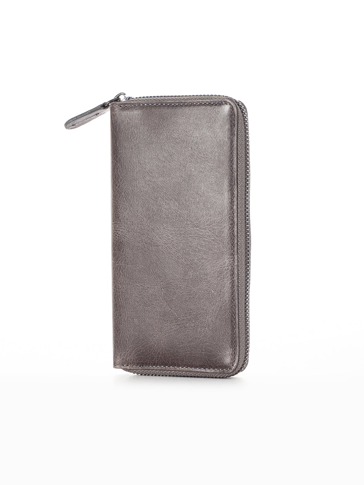 Niki Leather Dia Vintage Deri Fermuarlı Unisex Kartlık Portföy