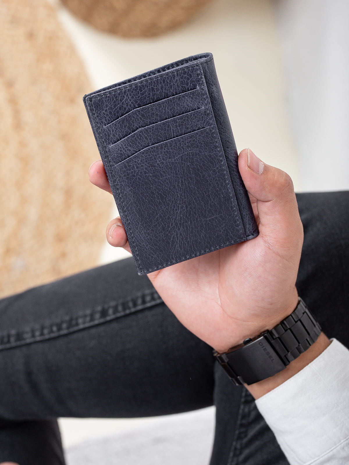 Jane Hakiki Deri Cüzdan