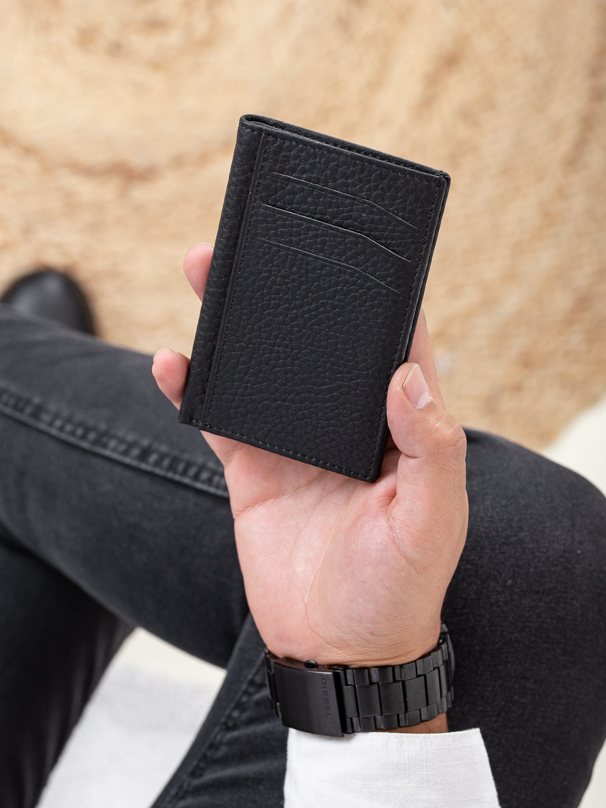 Jane Hakiki Deri Cüzdan