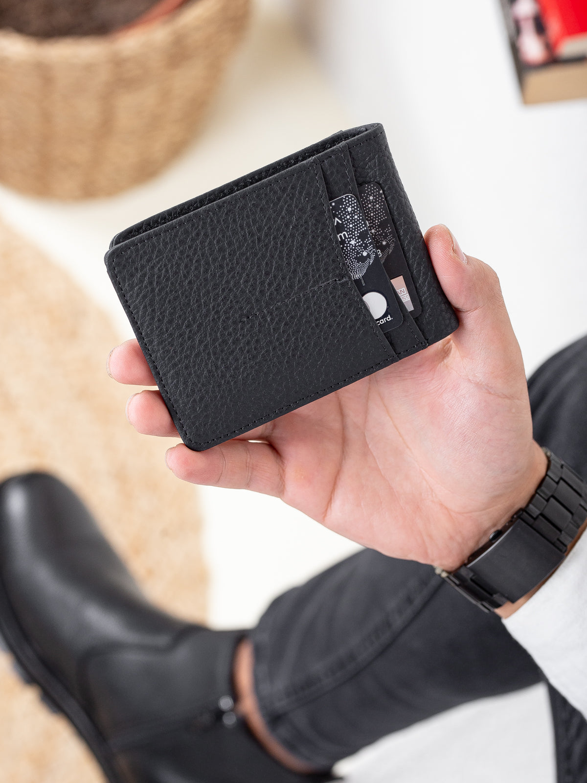 Jino Hakiki Deri Cüzdan