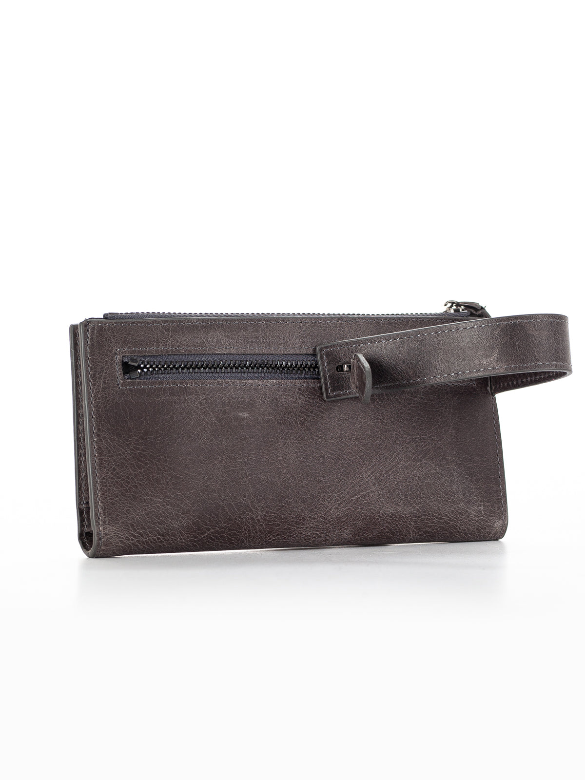 Niki Leather Rossi Vintage Deri Fermuarlı Unisex Kartlık Portföy