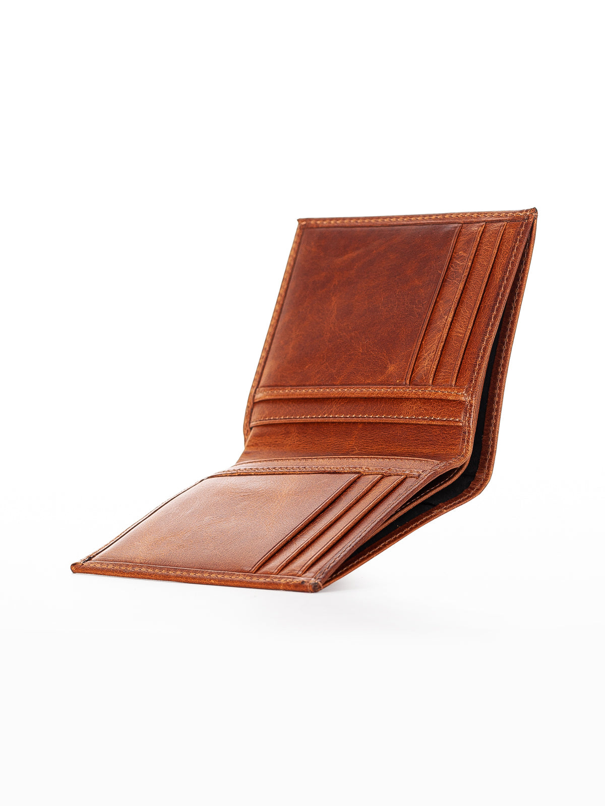 Niki Leather Sebra Vintage Deri Kartlık Cüzdan