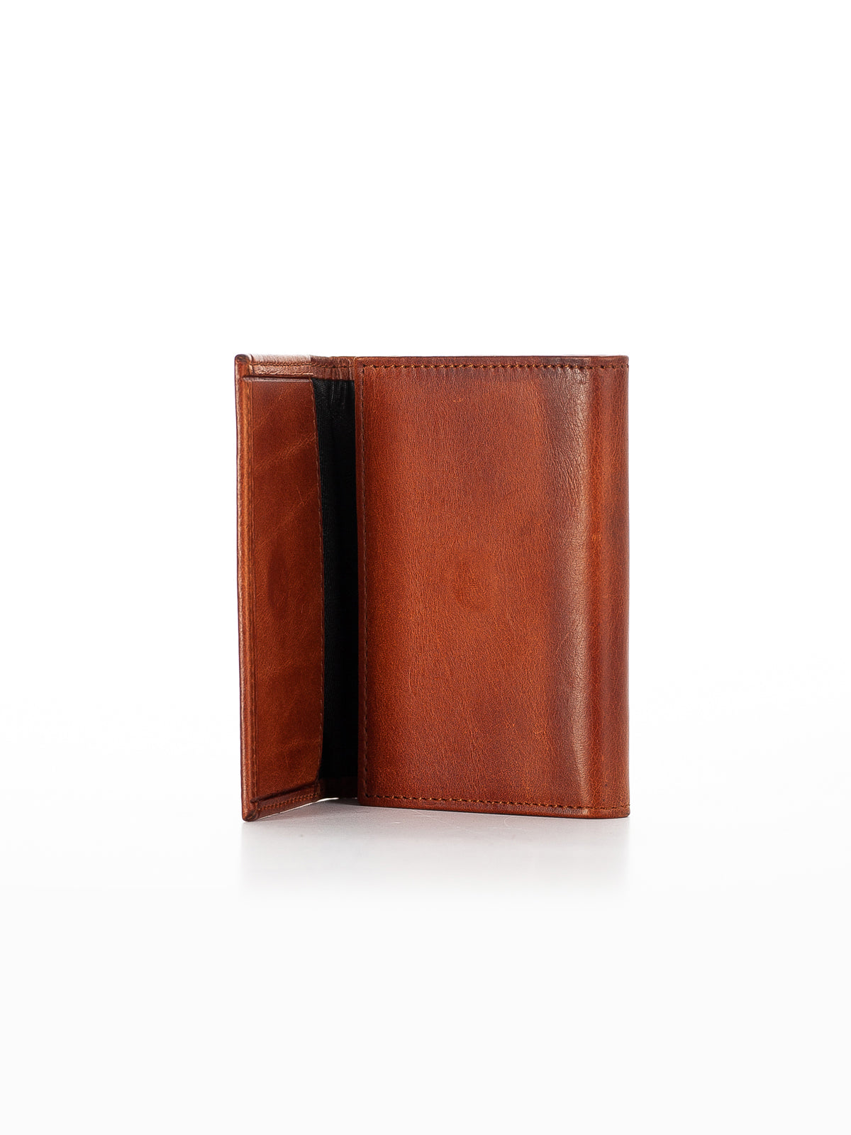 Niki Leather Toa Mıknatıslı Akordiyon Crazy Deri Unisex Kartlık Cüzdan